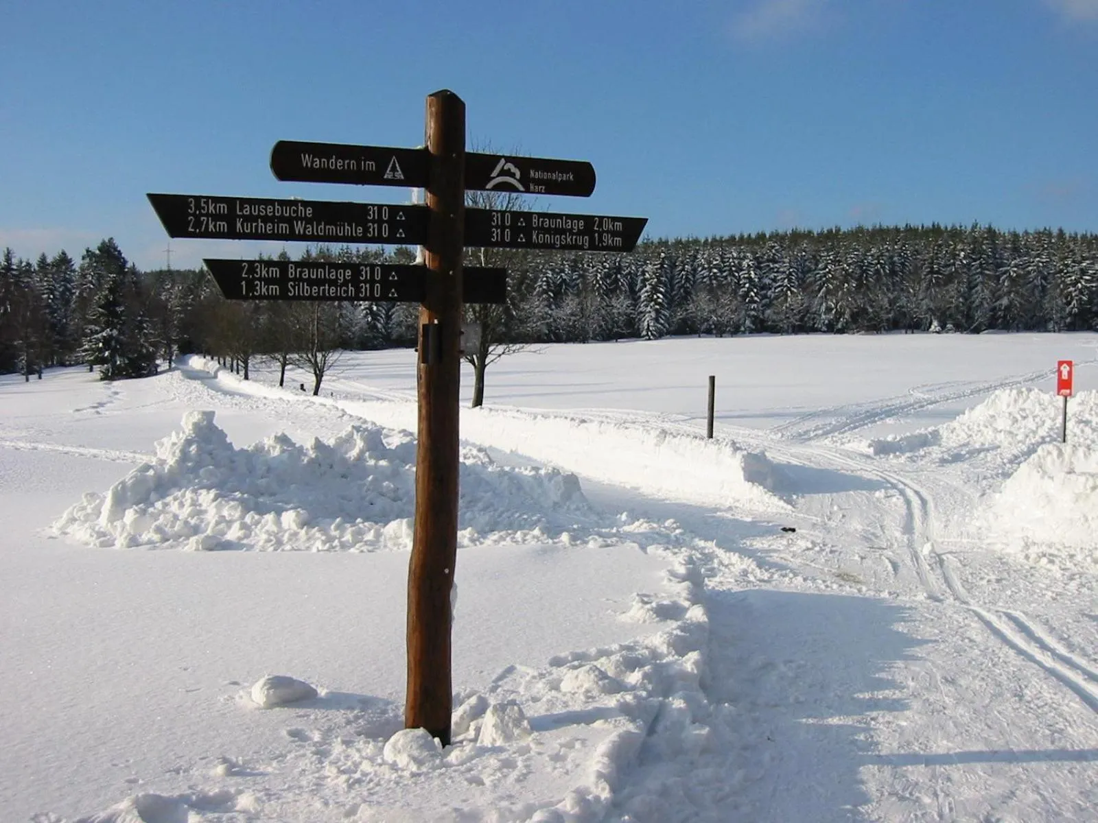 Natural landscape, Winter in Harzidyll