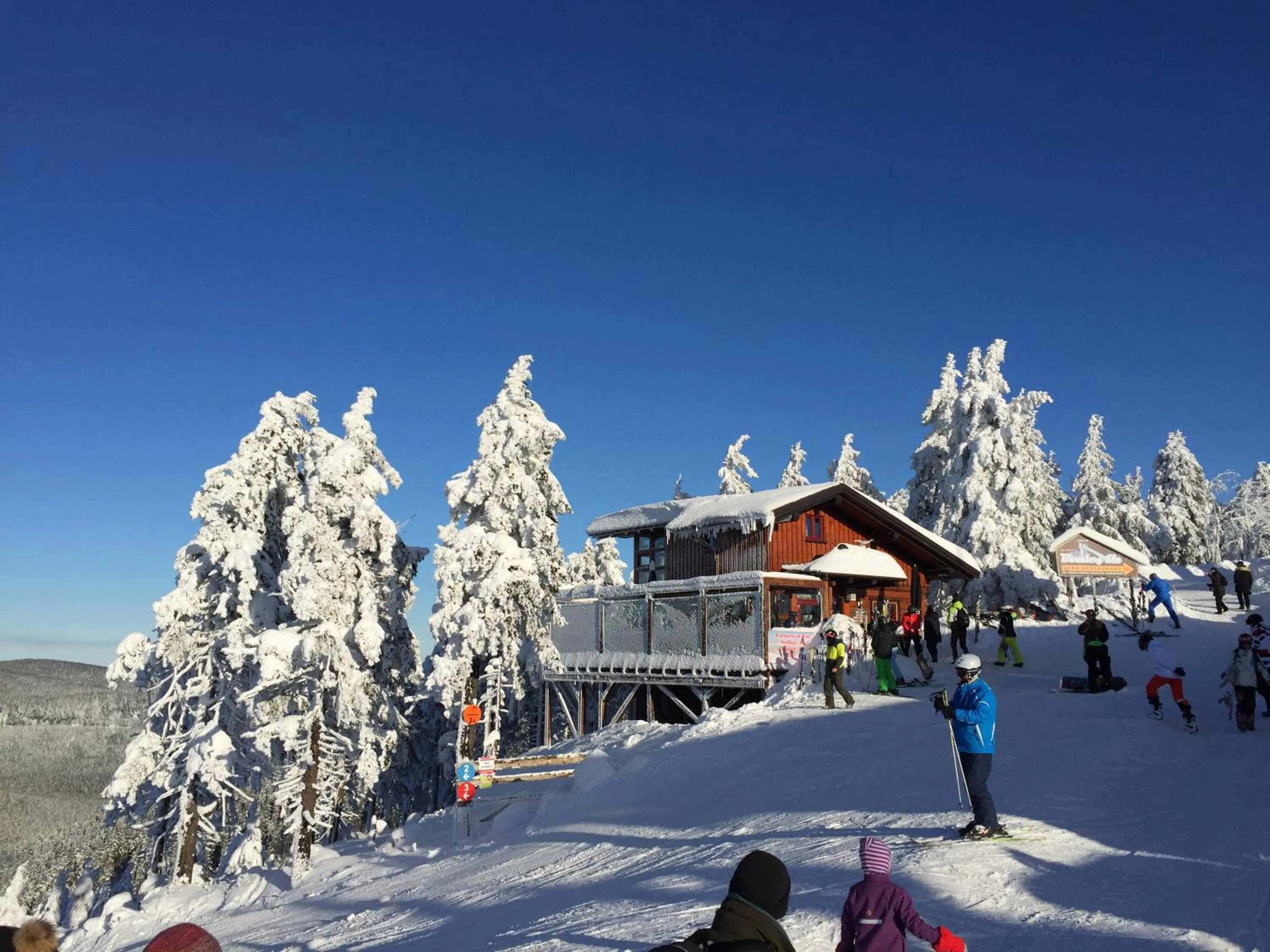 Property building, Winter in Harzidyll