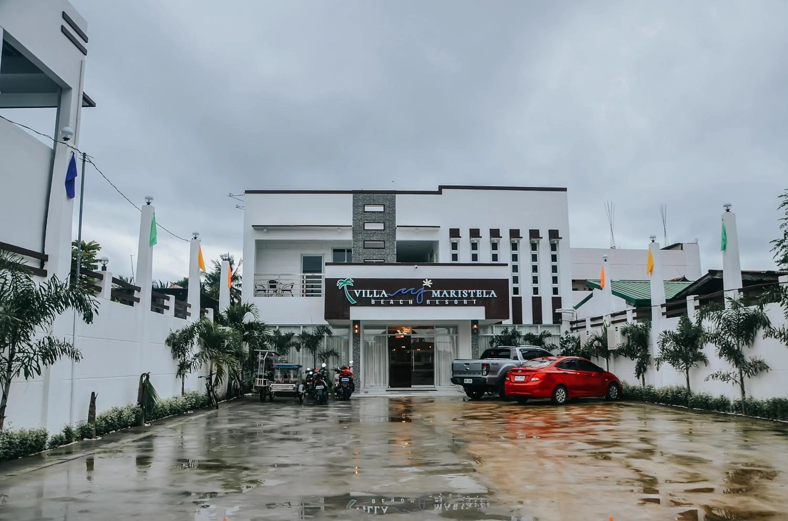 Property building in Villa MJ Maristela Beach Resort