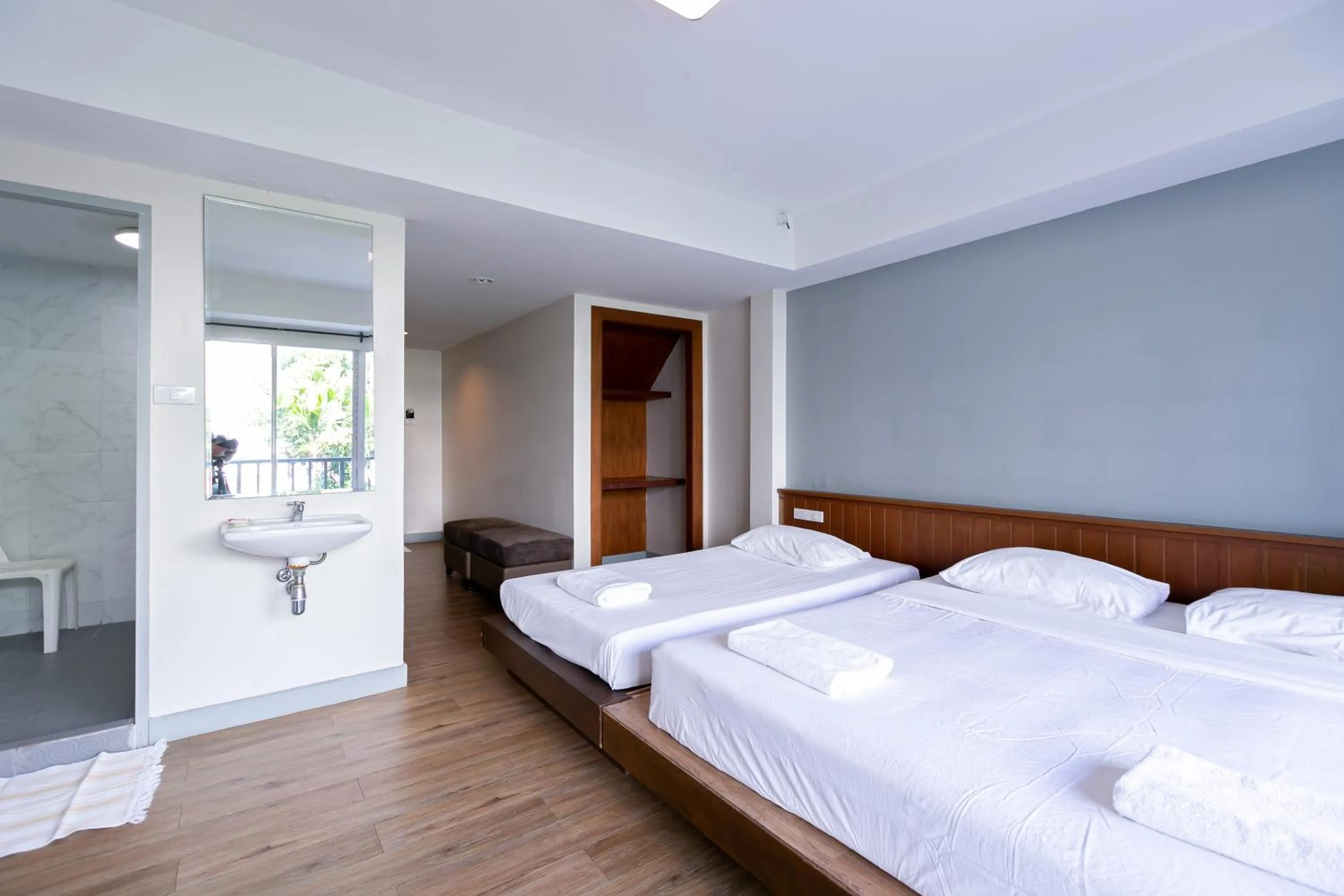 Bed in Wong Amat House