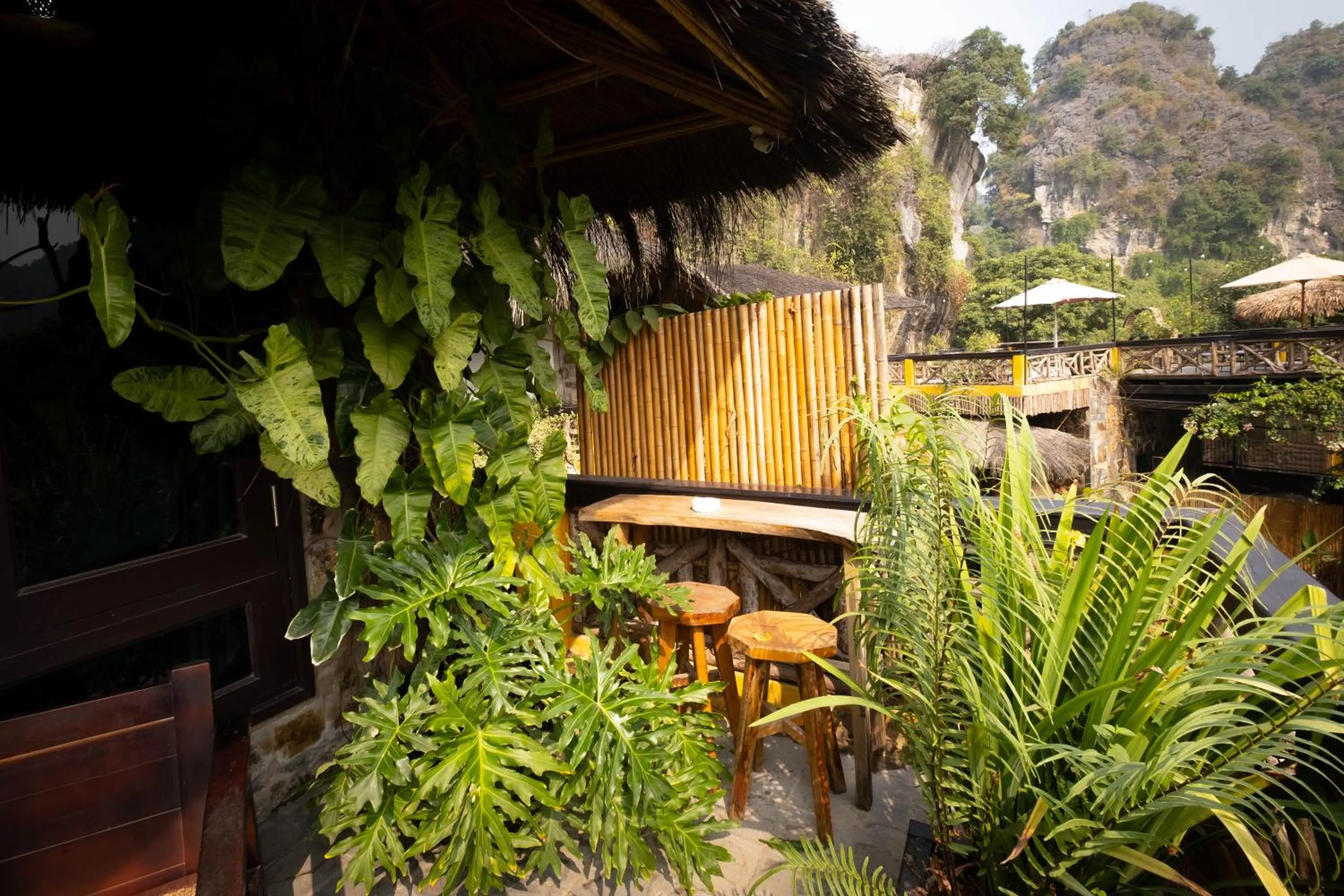 Balcony/Terrace in Trang An Ecolodge
