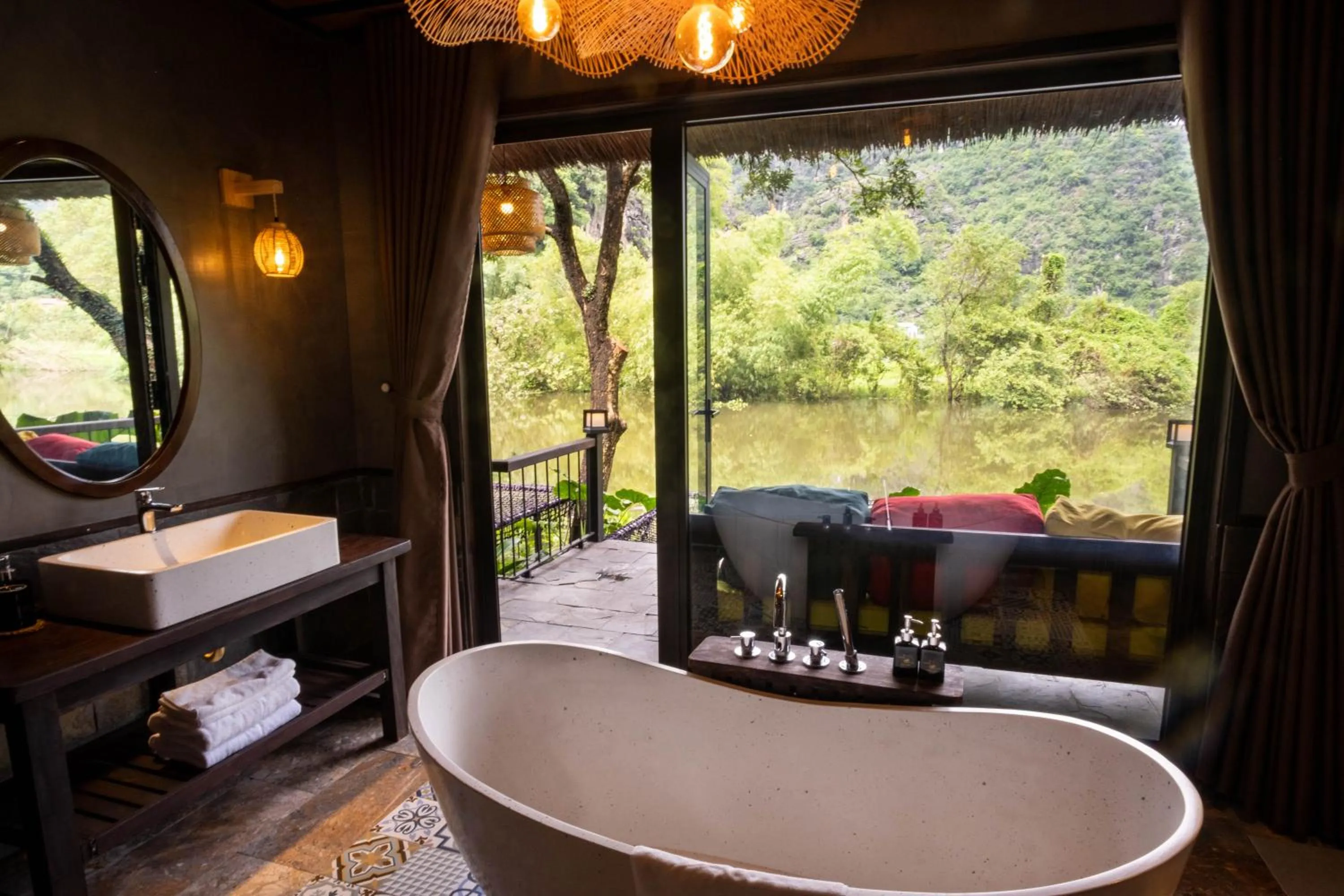 Natural landscape in Trang An Ecolodge