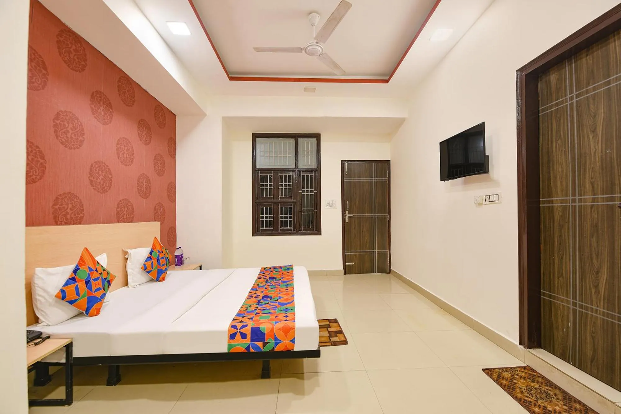 Bed in FabHotel Blue Stone