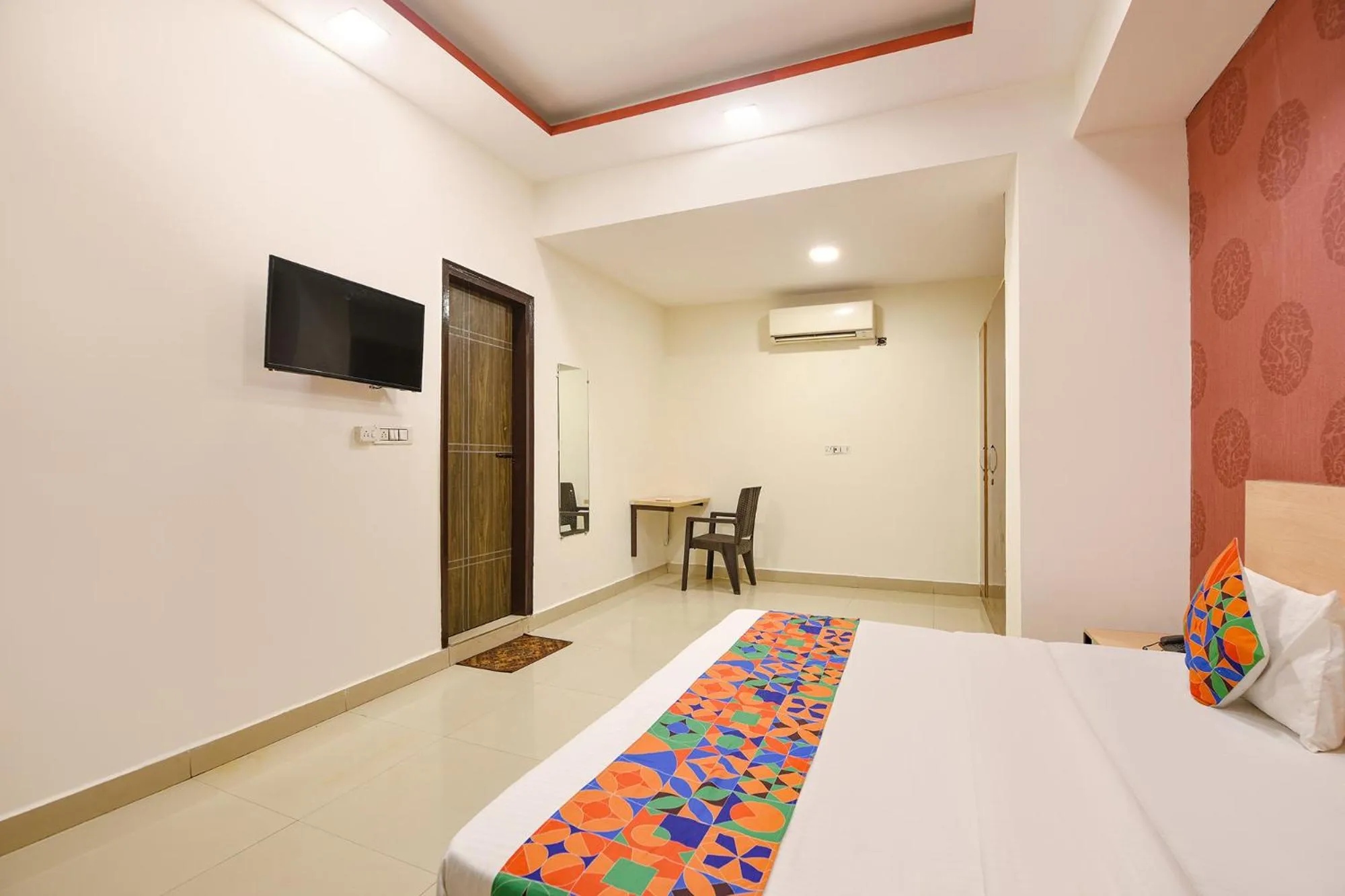 Bed in FabHotel Blue Stone