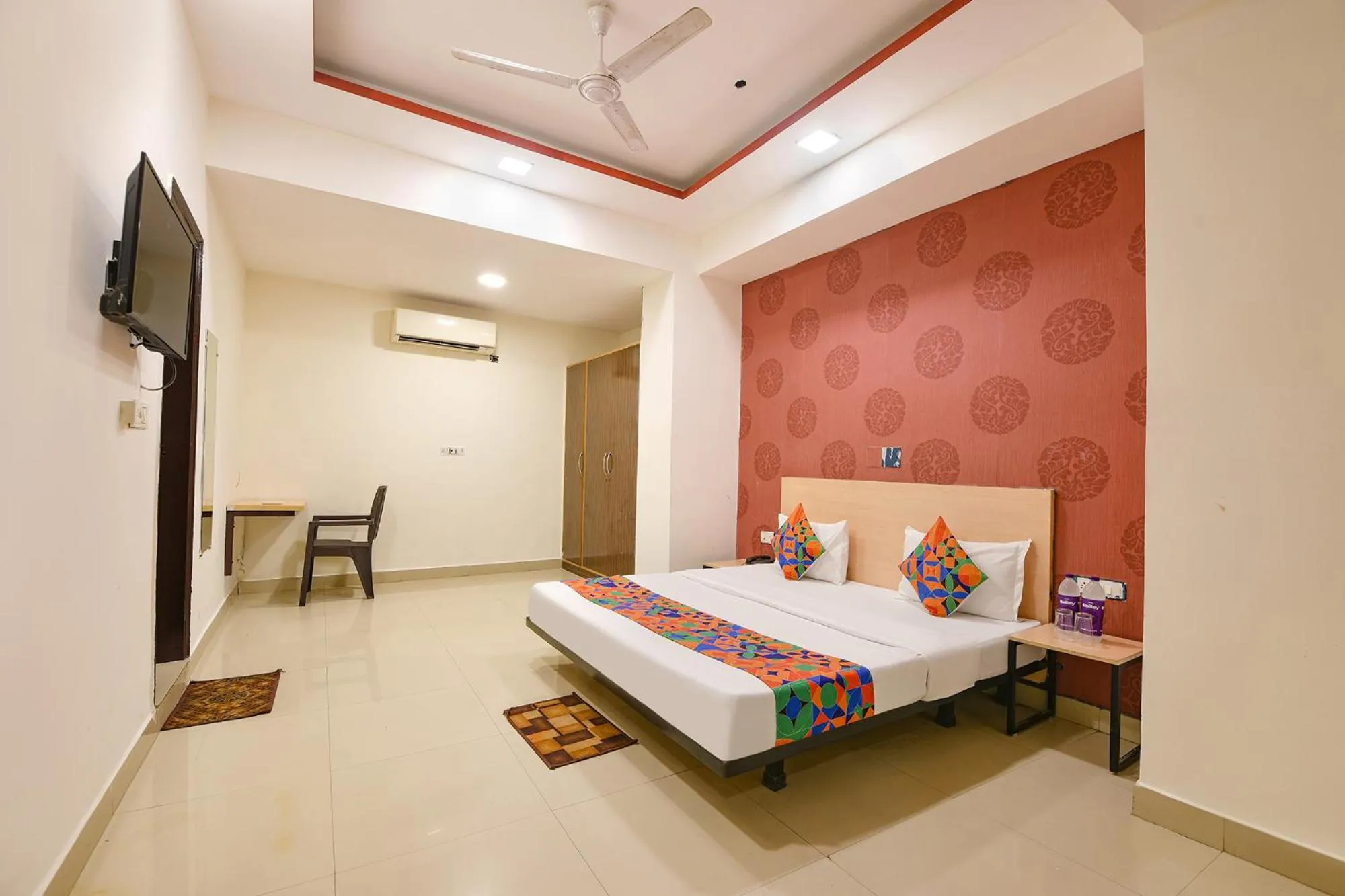 Bed in FabHotel Blue Stone