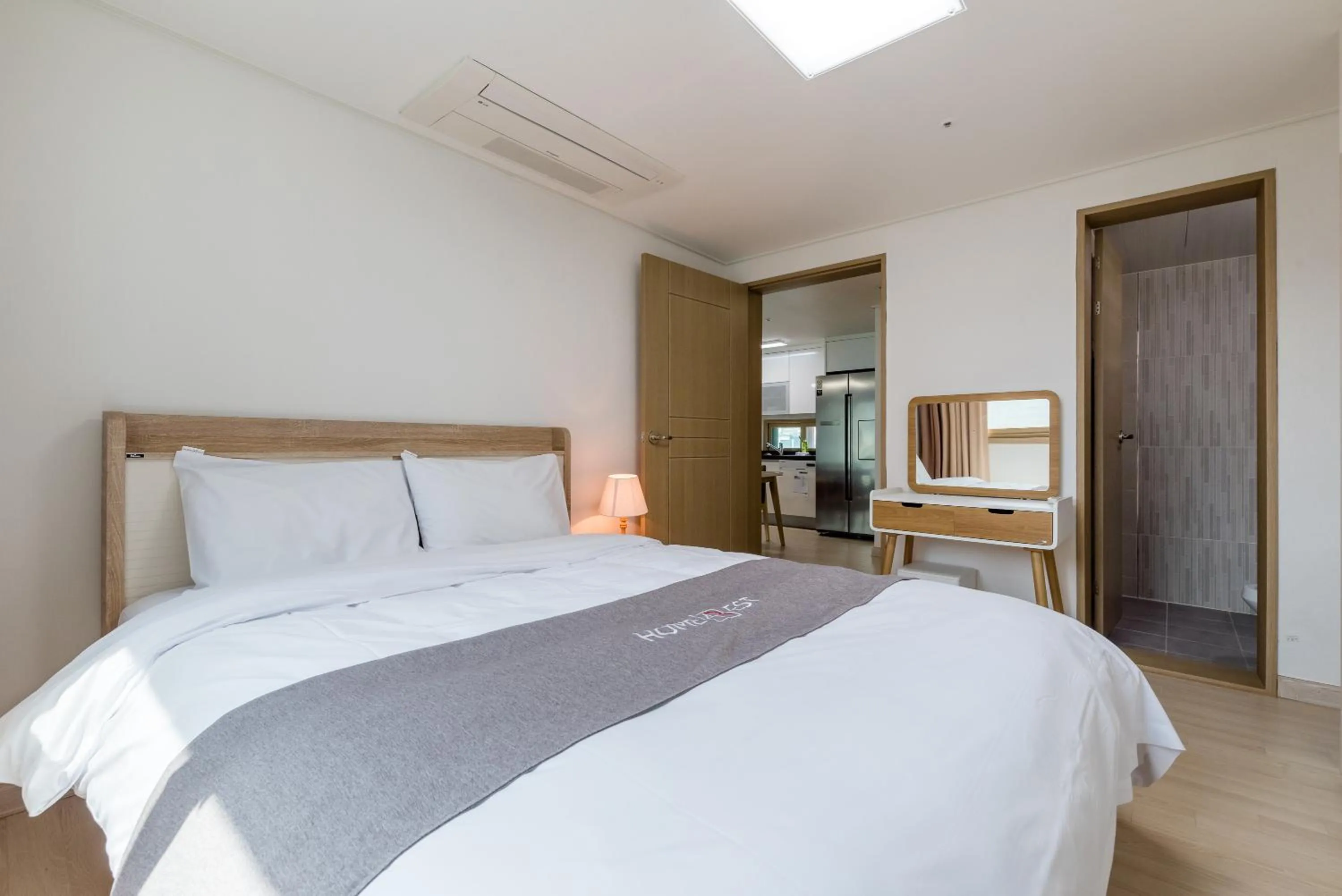 Bed in JS Residence Hotel Okpo