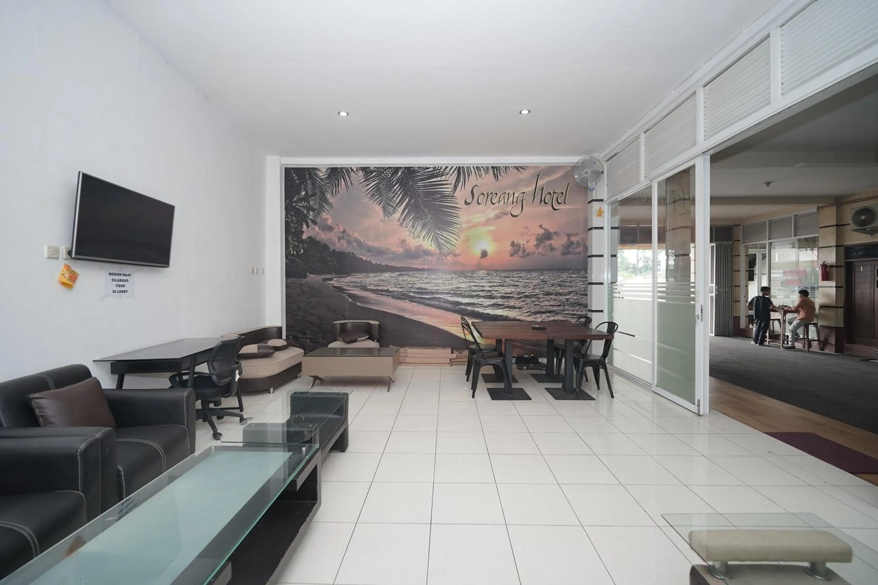 Lobby or reception in Hotel Soreang