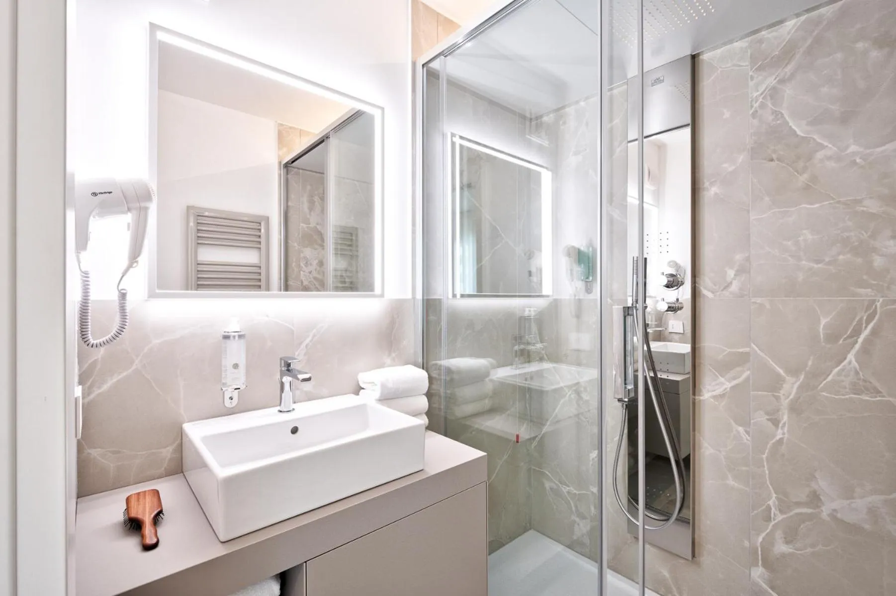 Shower in Albamarina Residence