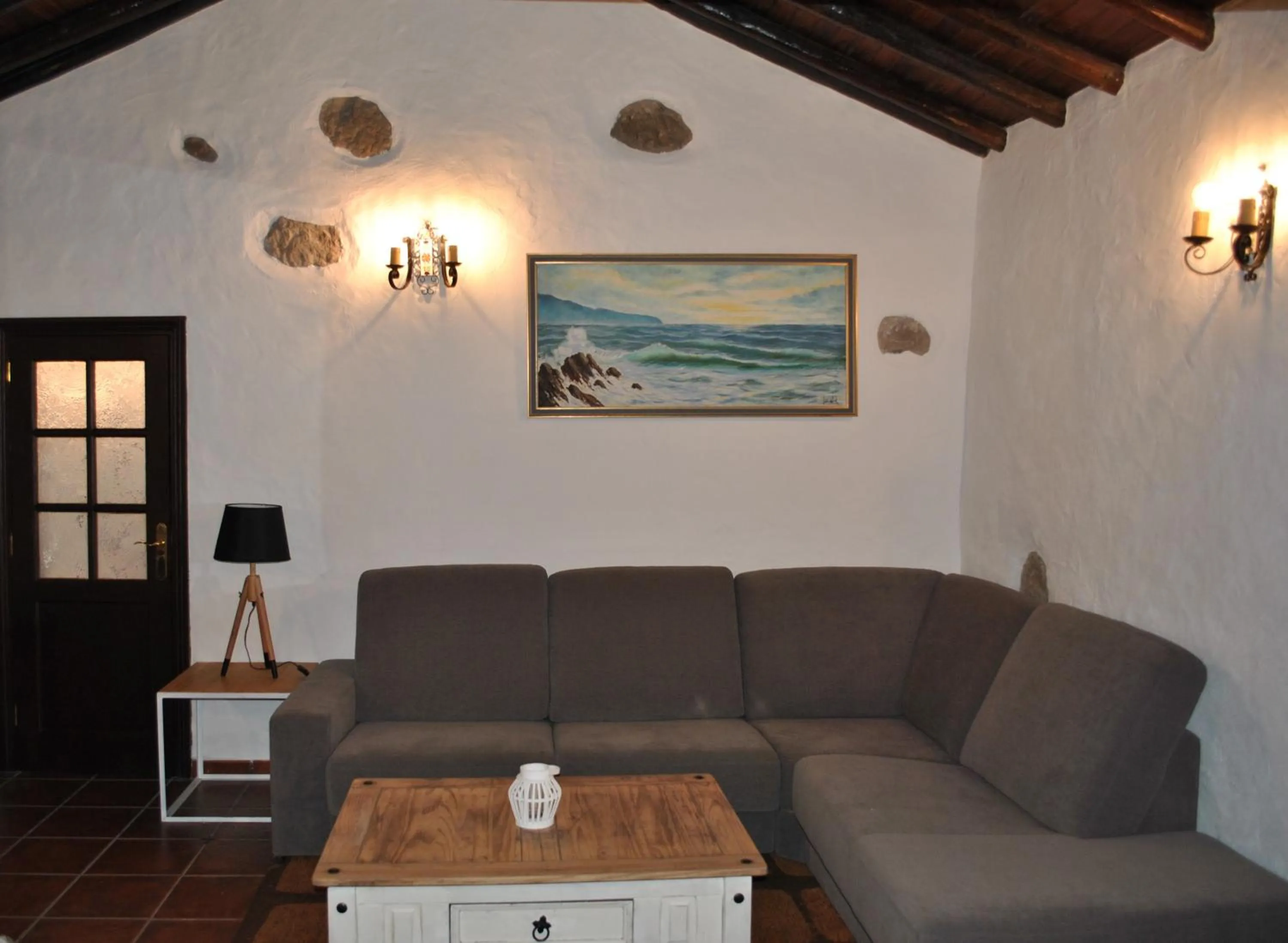 Lounge or bar in RK La Casona de Tejeda