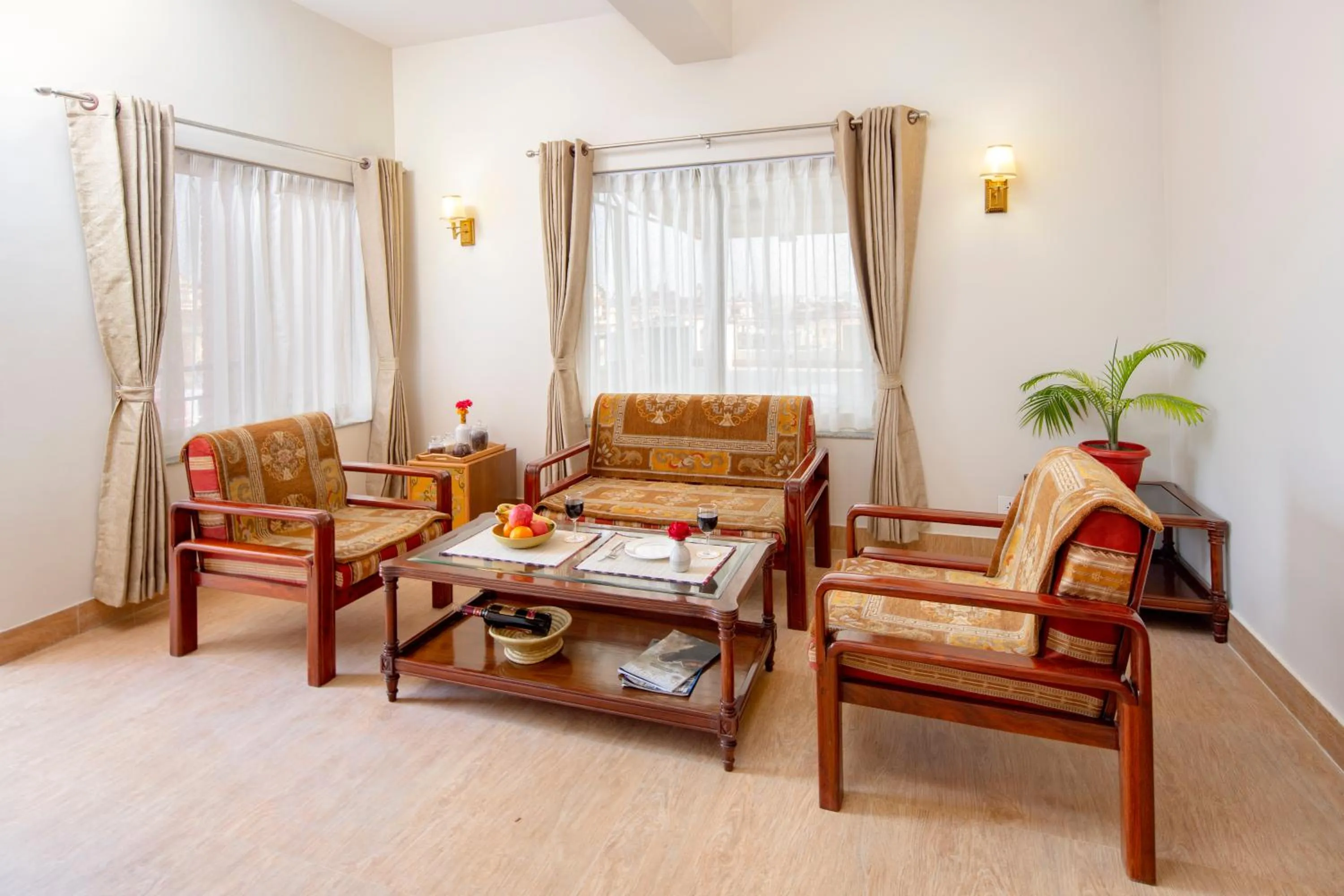Living room in Pema Boutique Hotel
