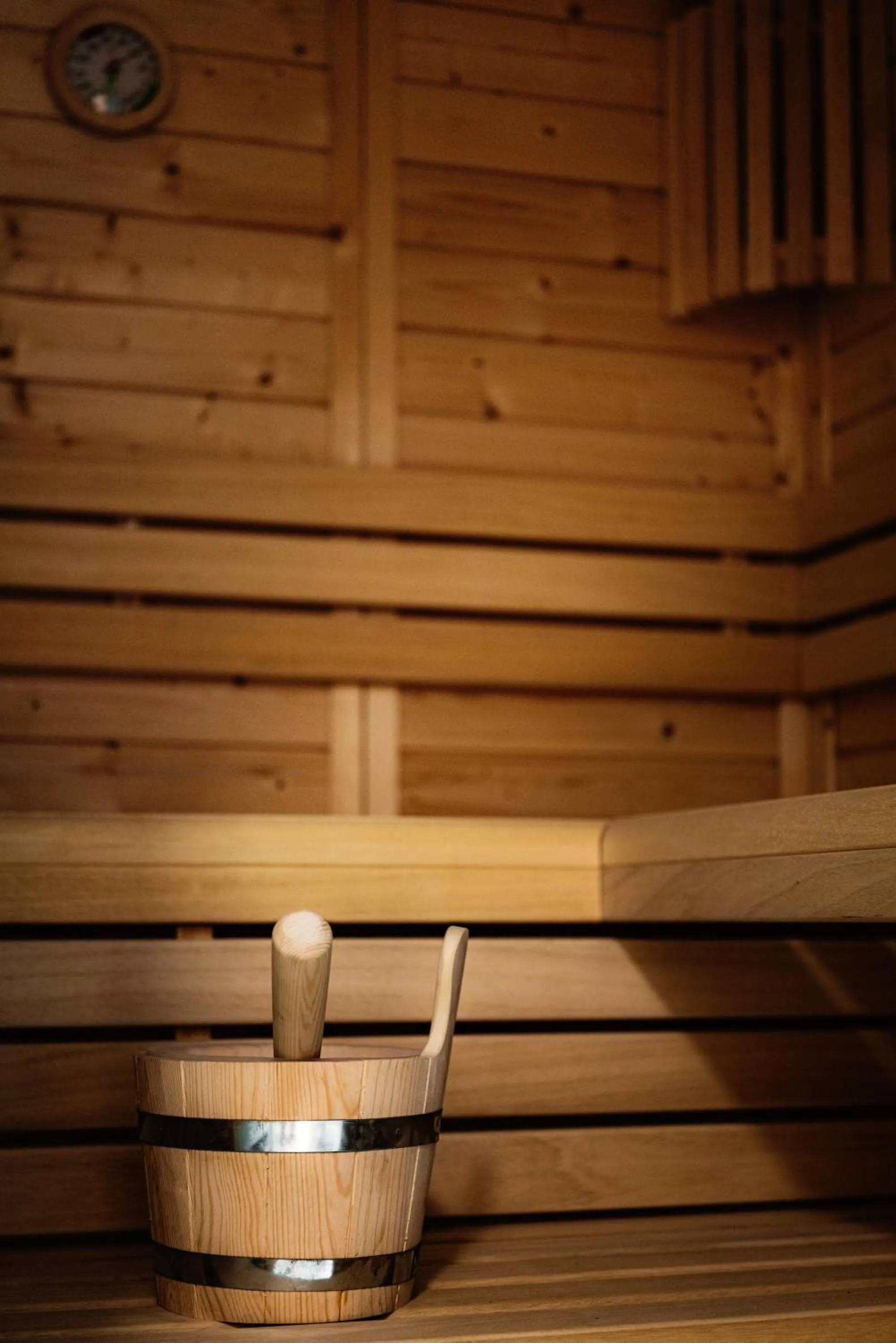 Sauna in Hôtel Les Deux Gares & Spa