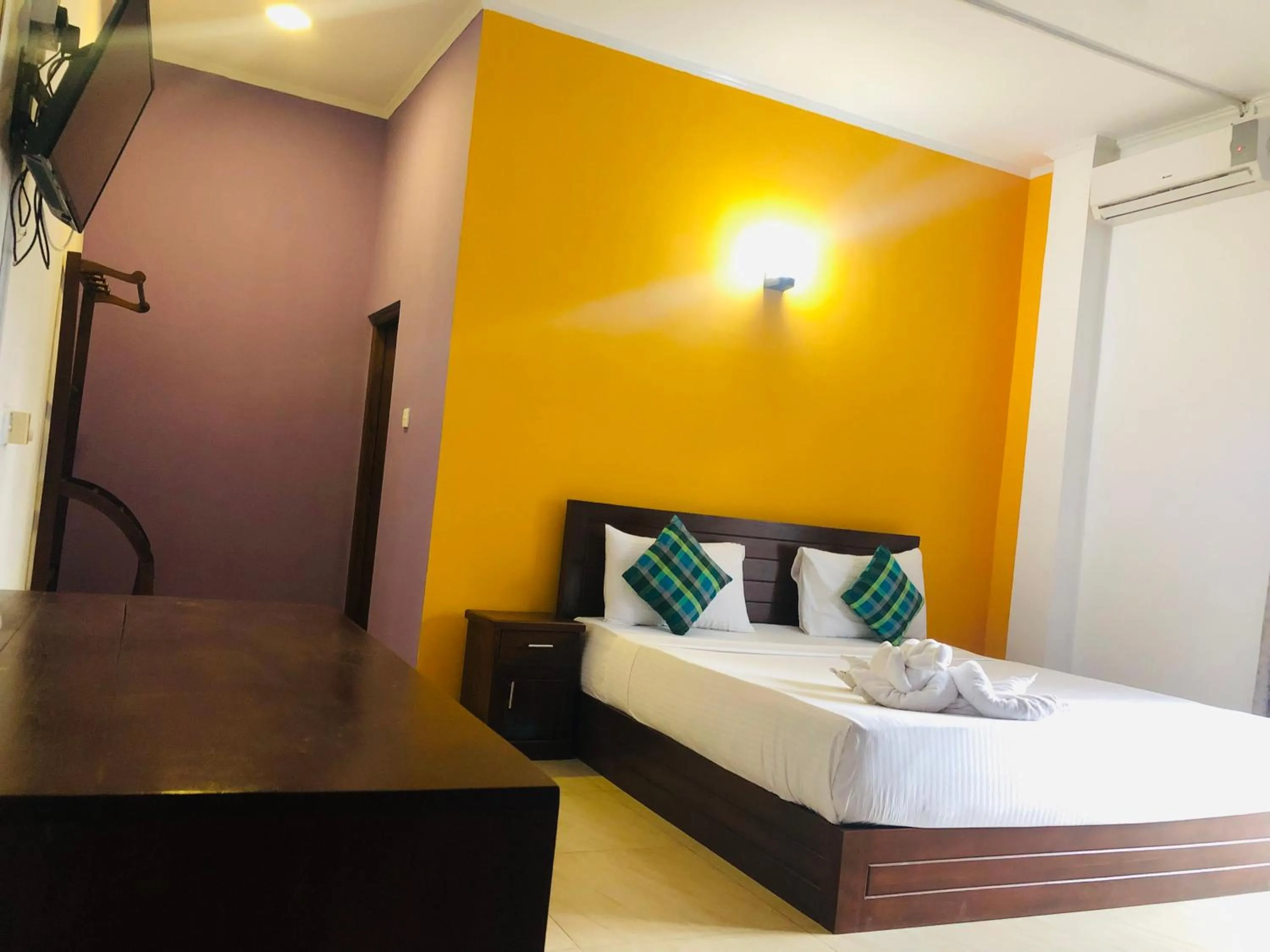 Bed in Ravan Resort Tangalle