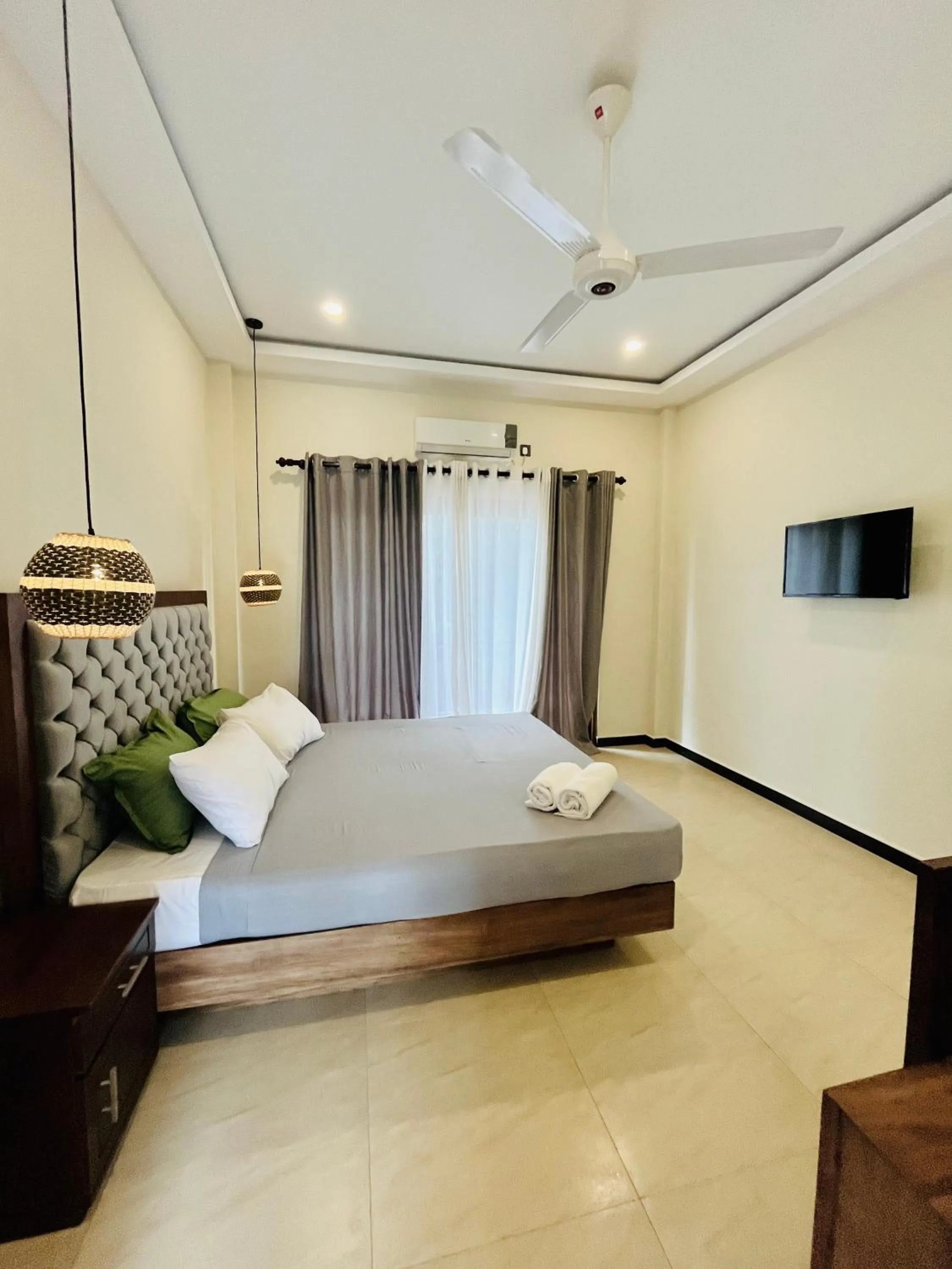 Bed in Ravan Resort Tangalle