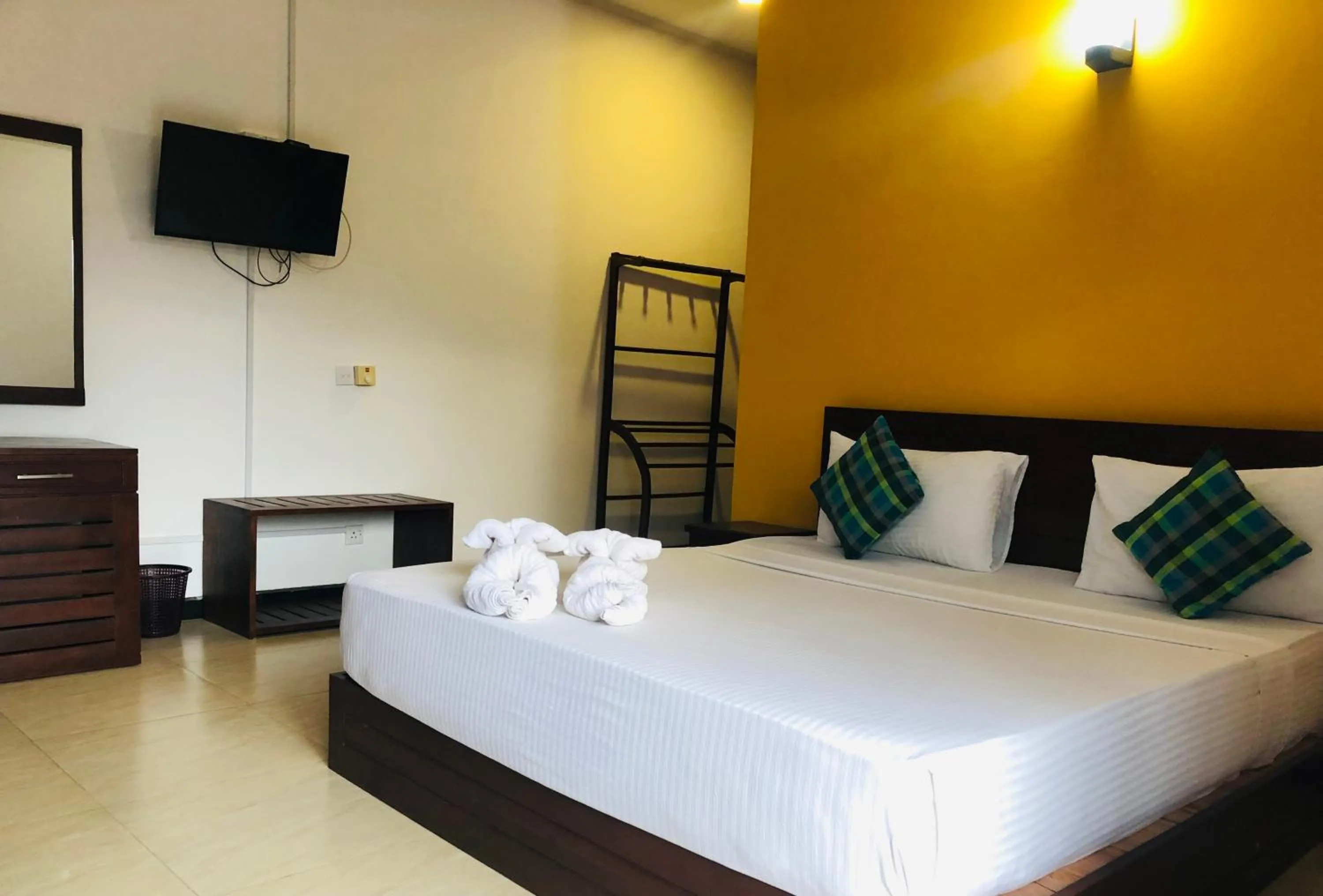 Bed in Ravan Resort Tangalle