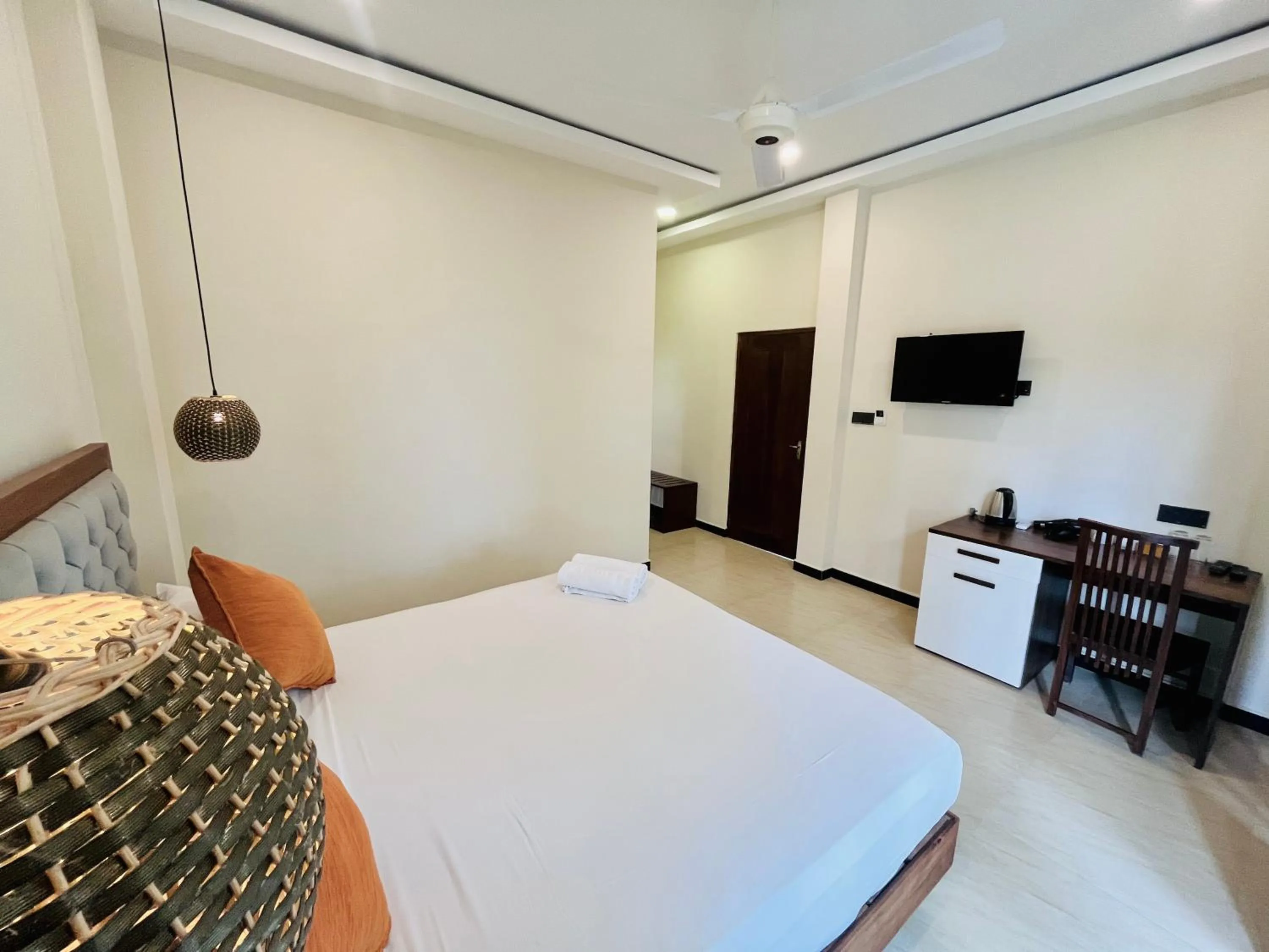 Bed in Ravan Resort Tangalle