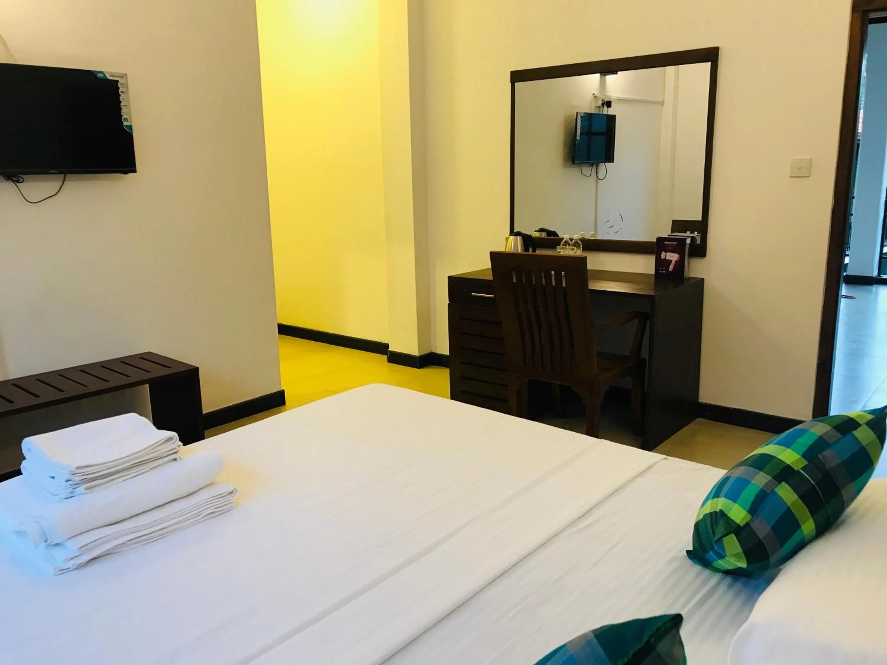 Bed in Ravan Resort Tangalle