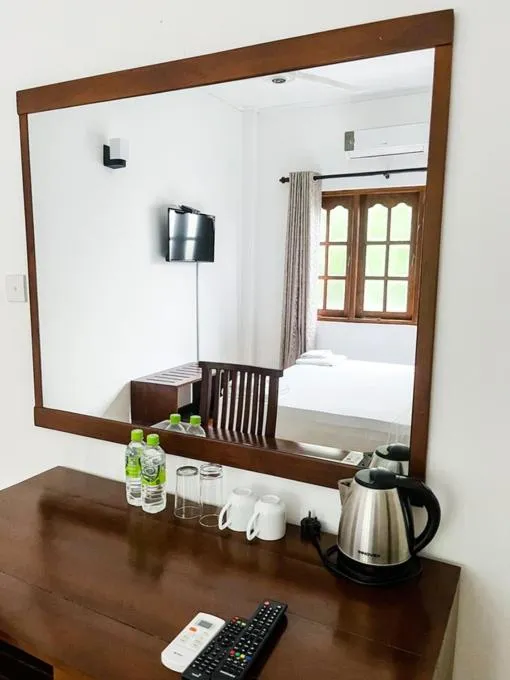 Bed in Ravan Resort Tangalle