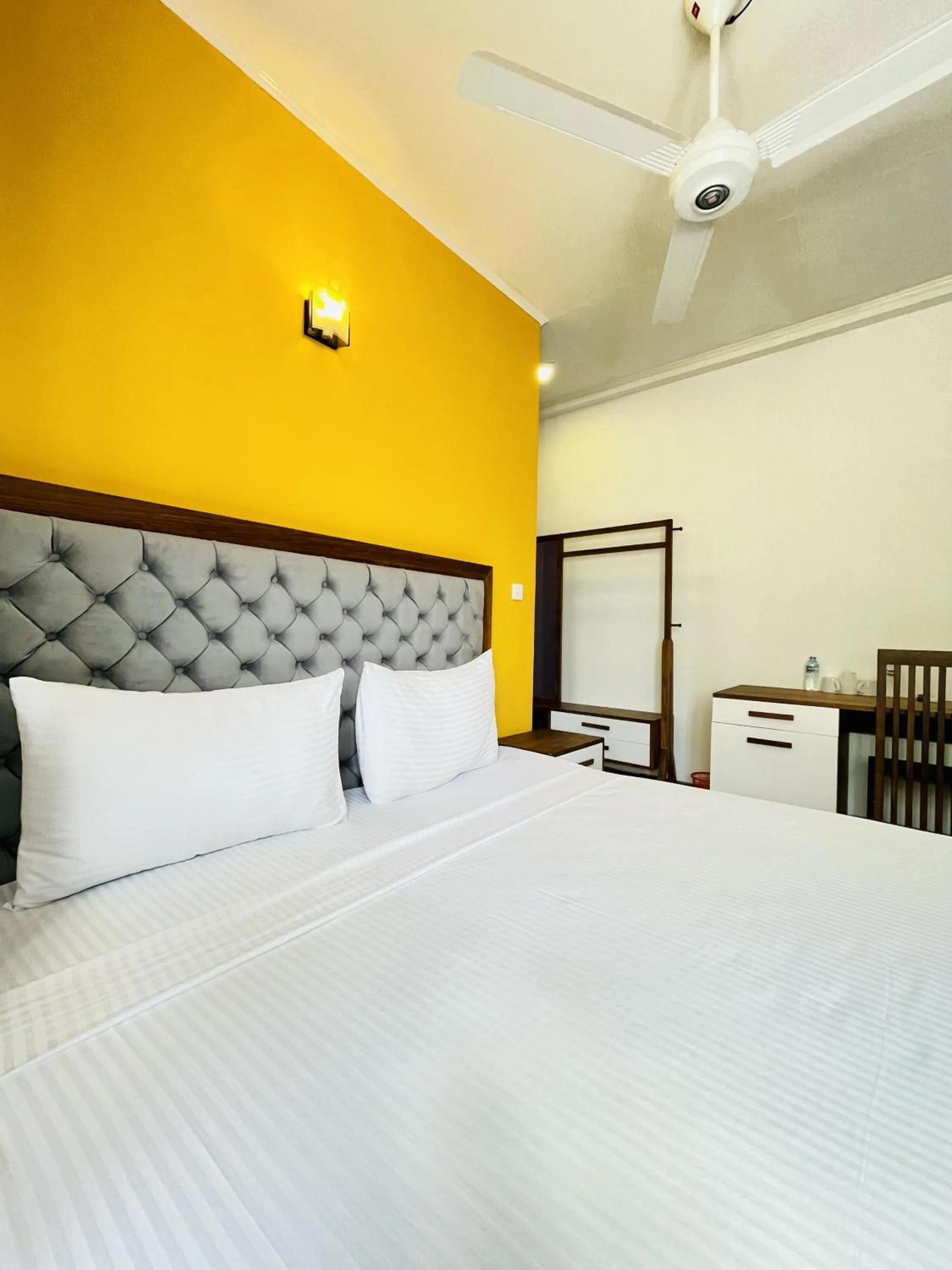 Bed in Ravan Resort Tangalle