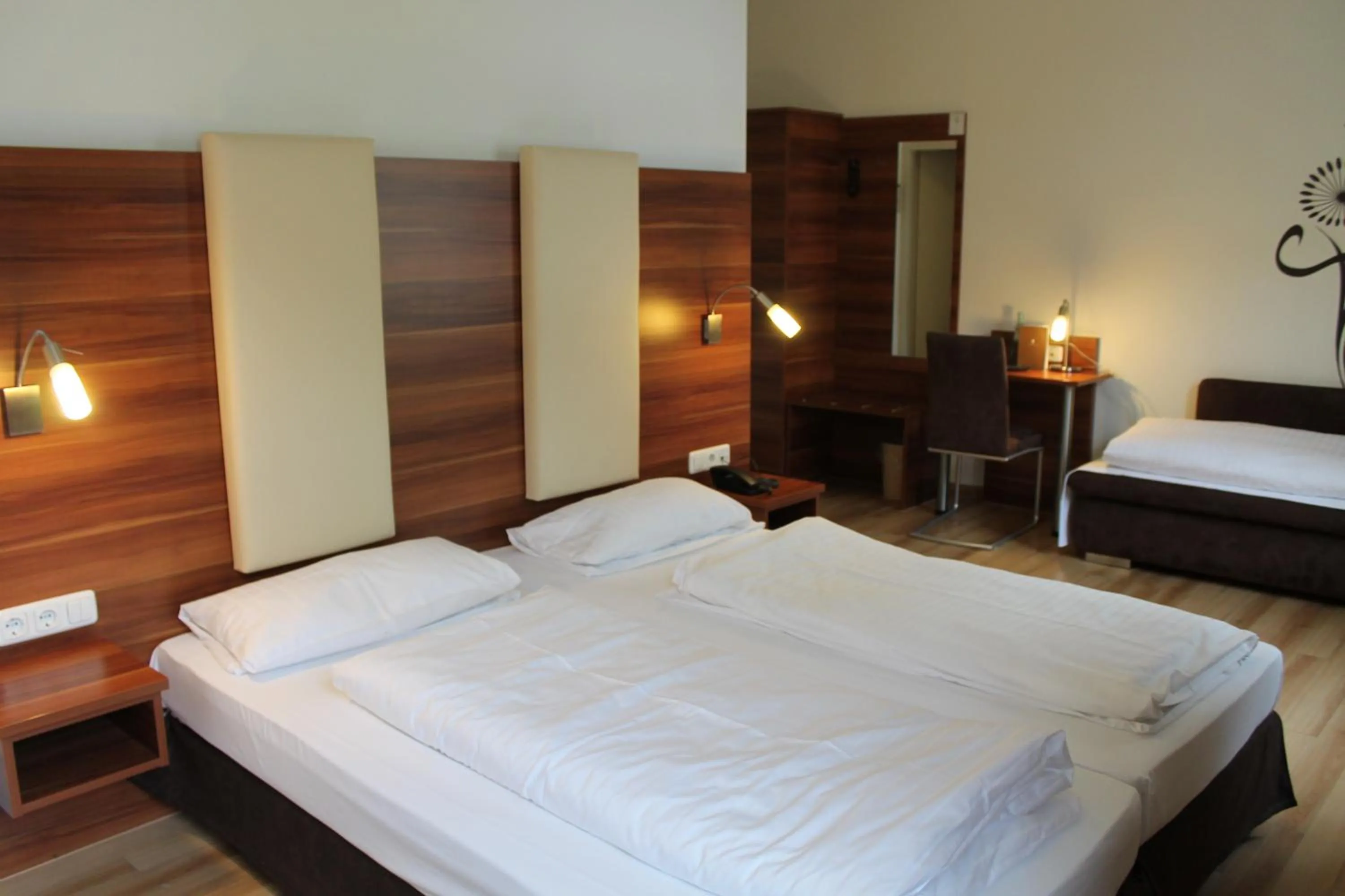 Bed in Hotel am Viktualienmarkt