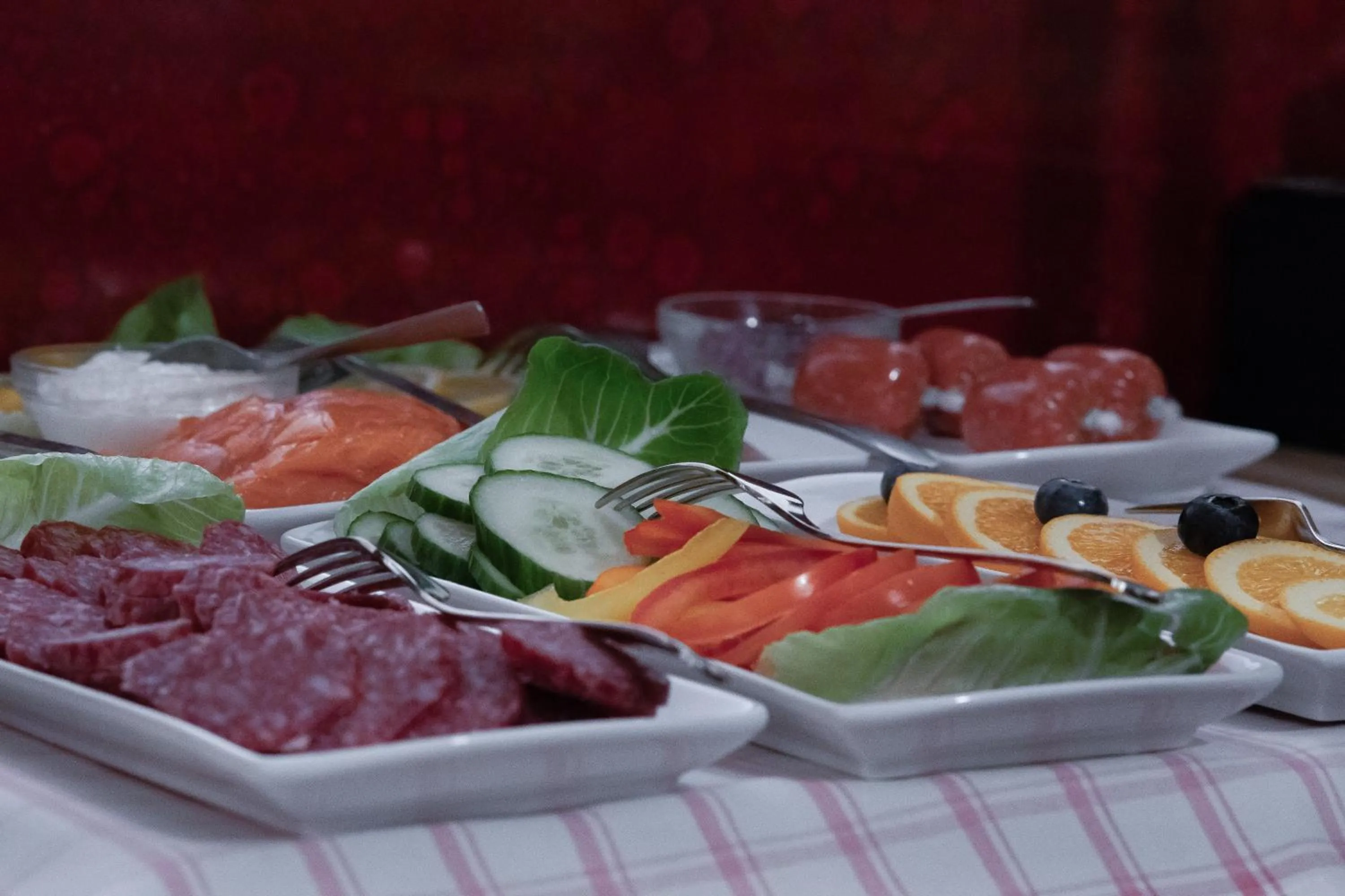 Buffet breakfast in Stadt-gut-Hotel Rheinischer Hof