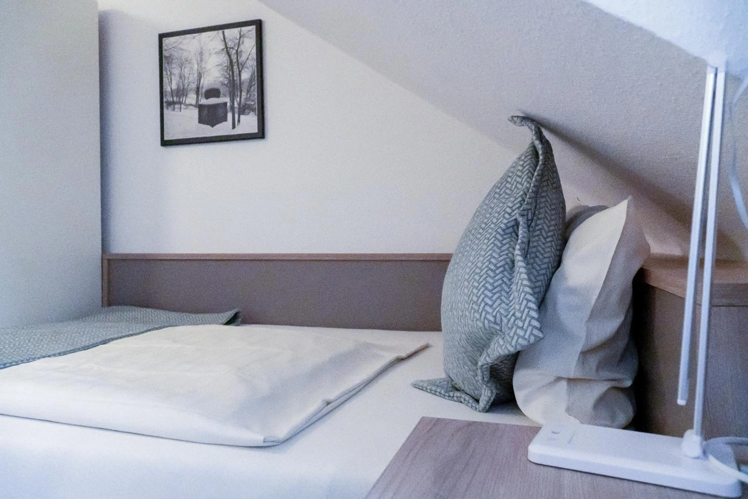 Bed in Stadt-gut-Hotel Rheinischer Hof