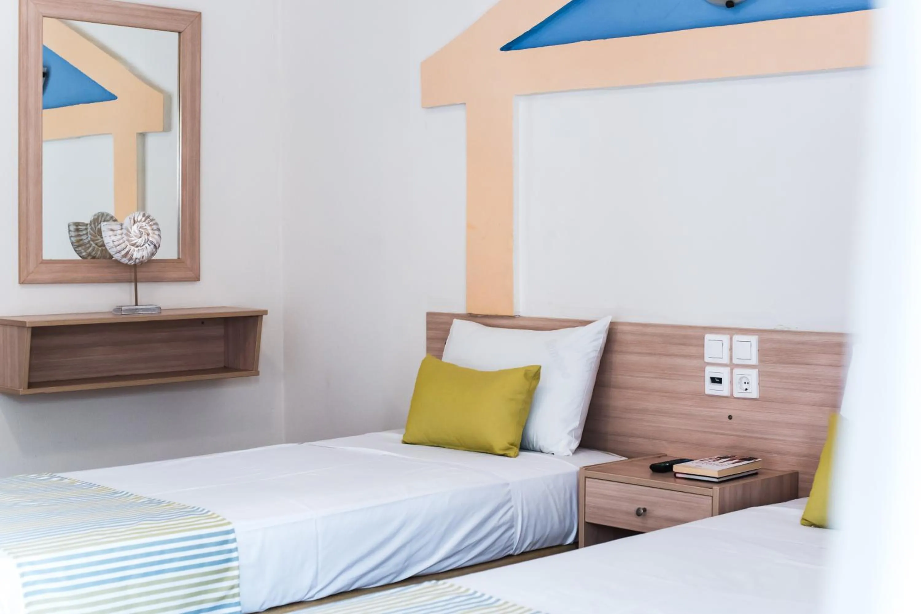 Bed in Ilios Malia Hotel Resort