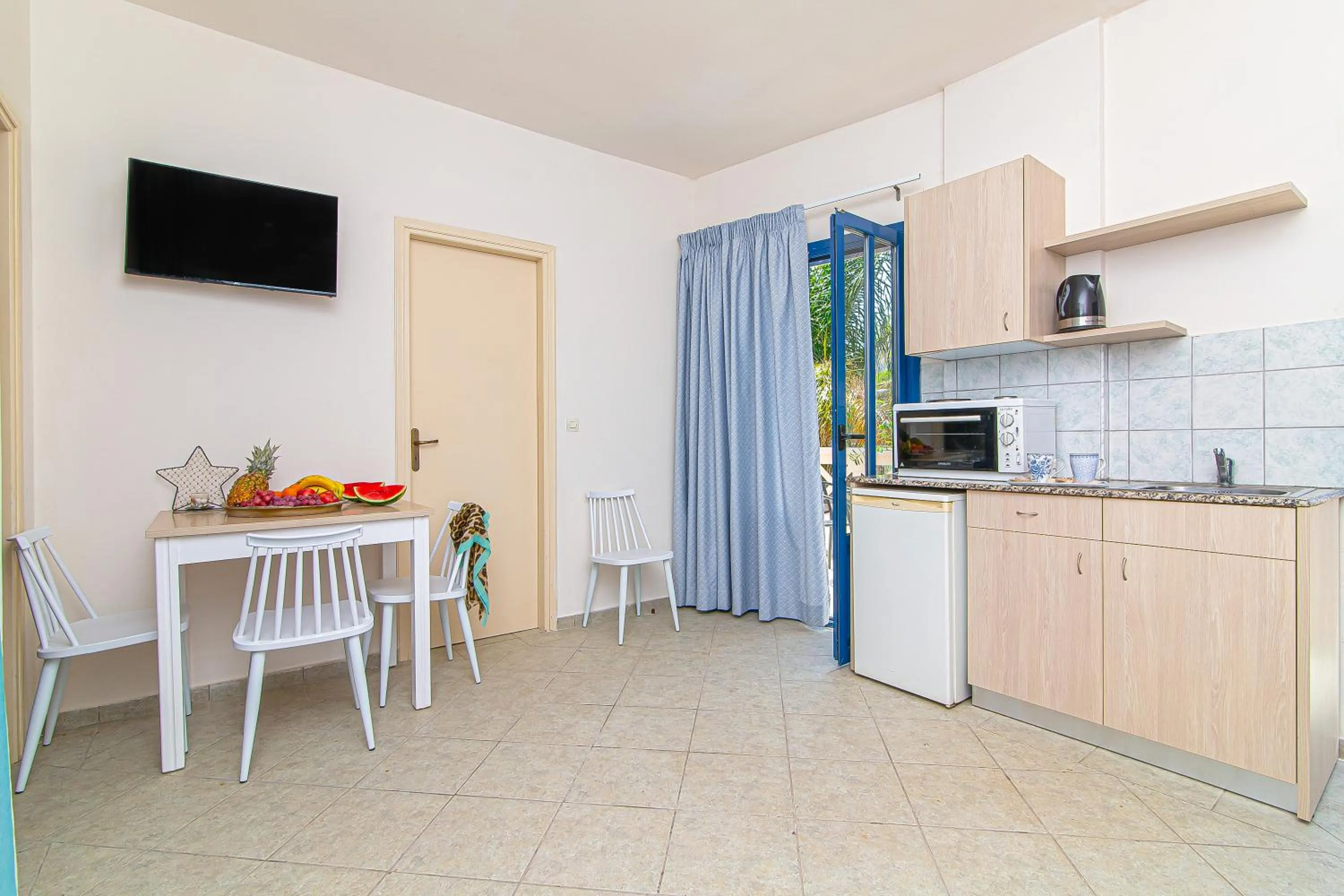 Kitchen or kitchenette in Ilios Malia Hotel Resort