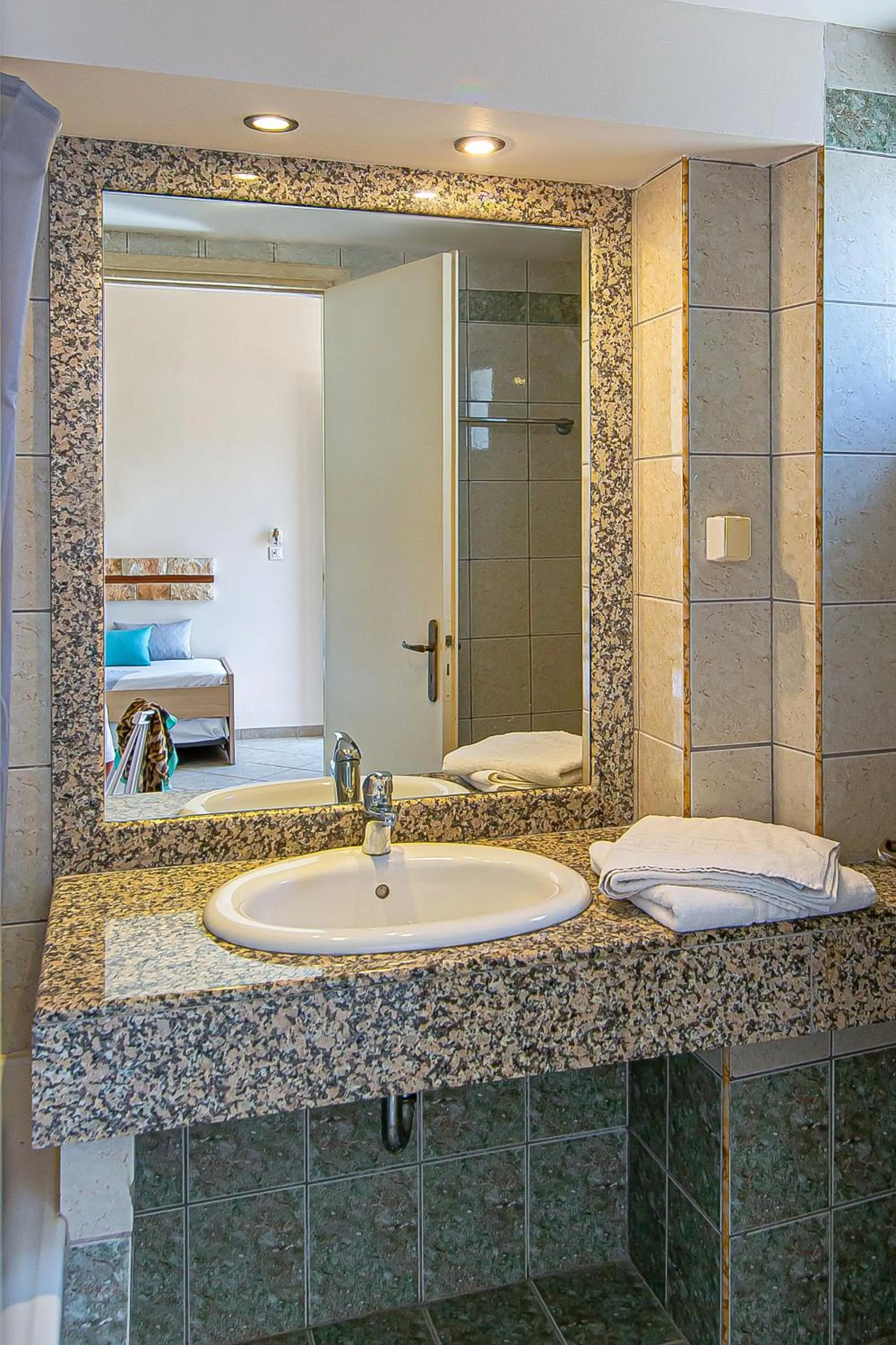 Bathroom in Ilios Malia Hotel Resort