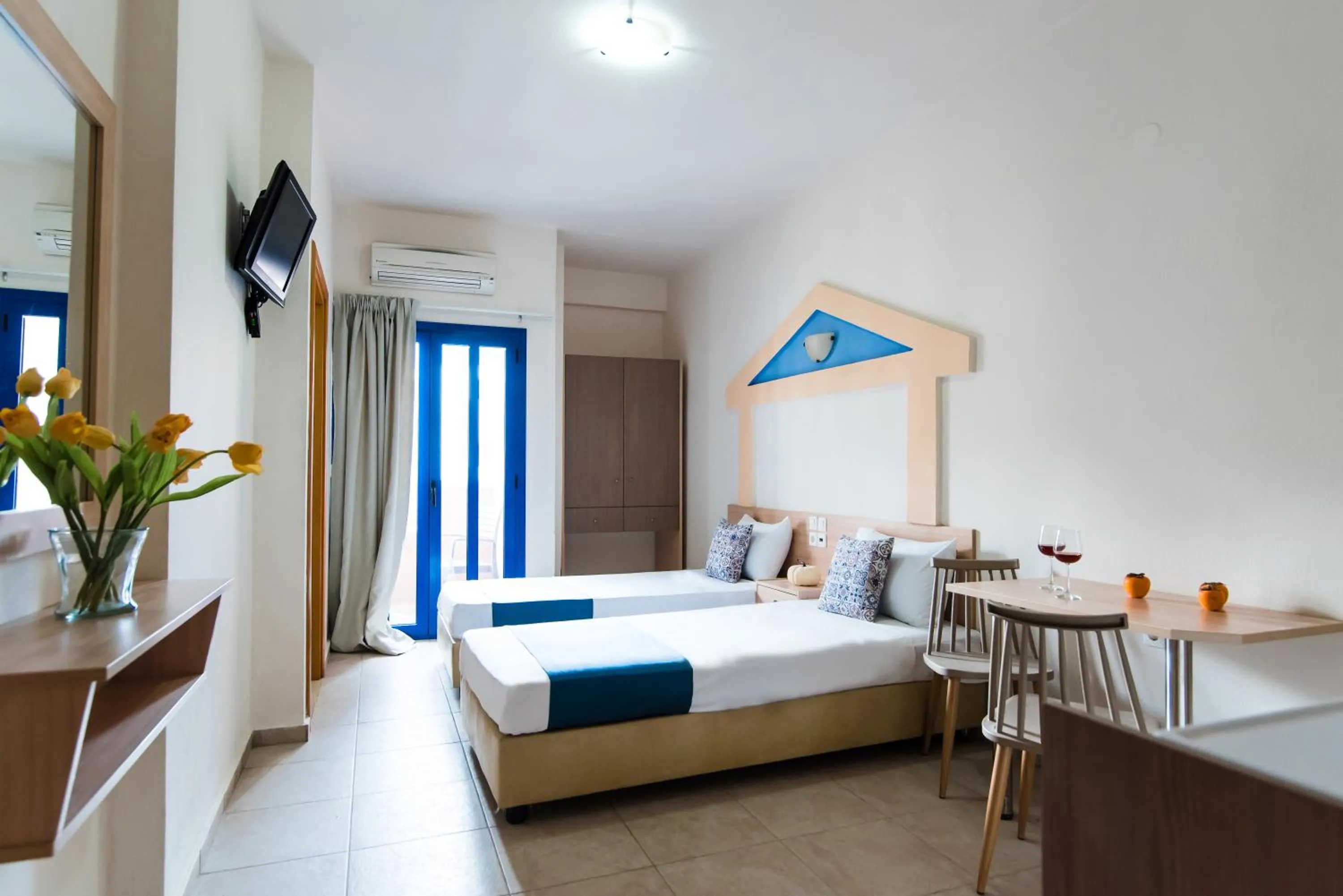 Photo of the whole room, Bed in Ilios Malia Hotel Resort