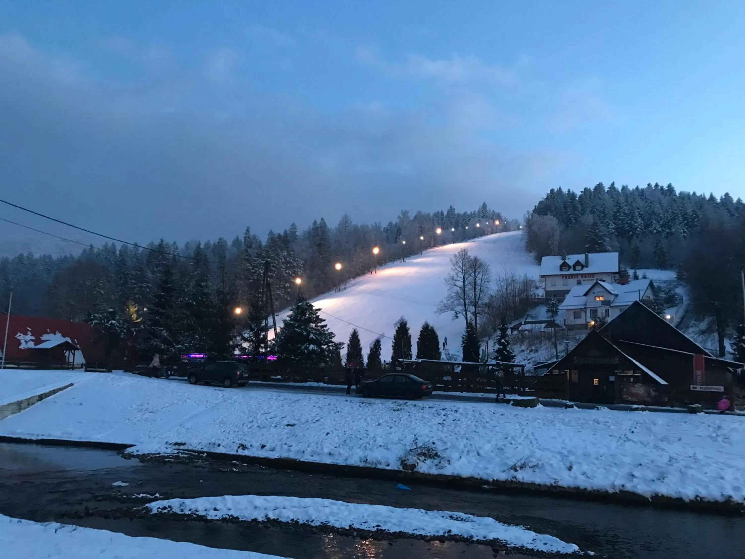 Natural landscape in Pod Starym Groniem