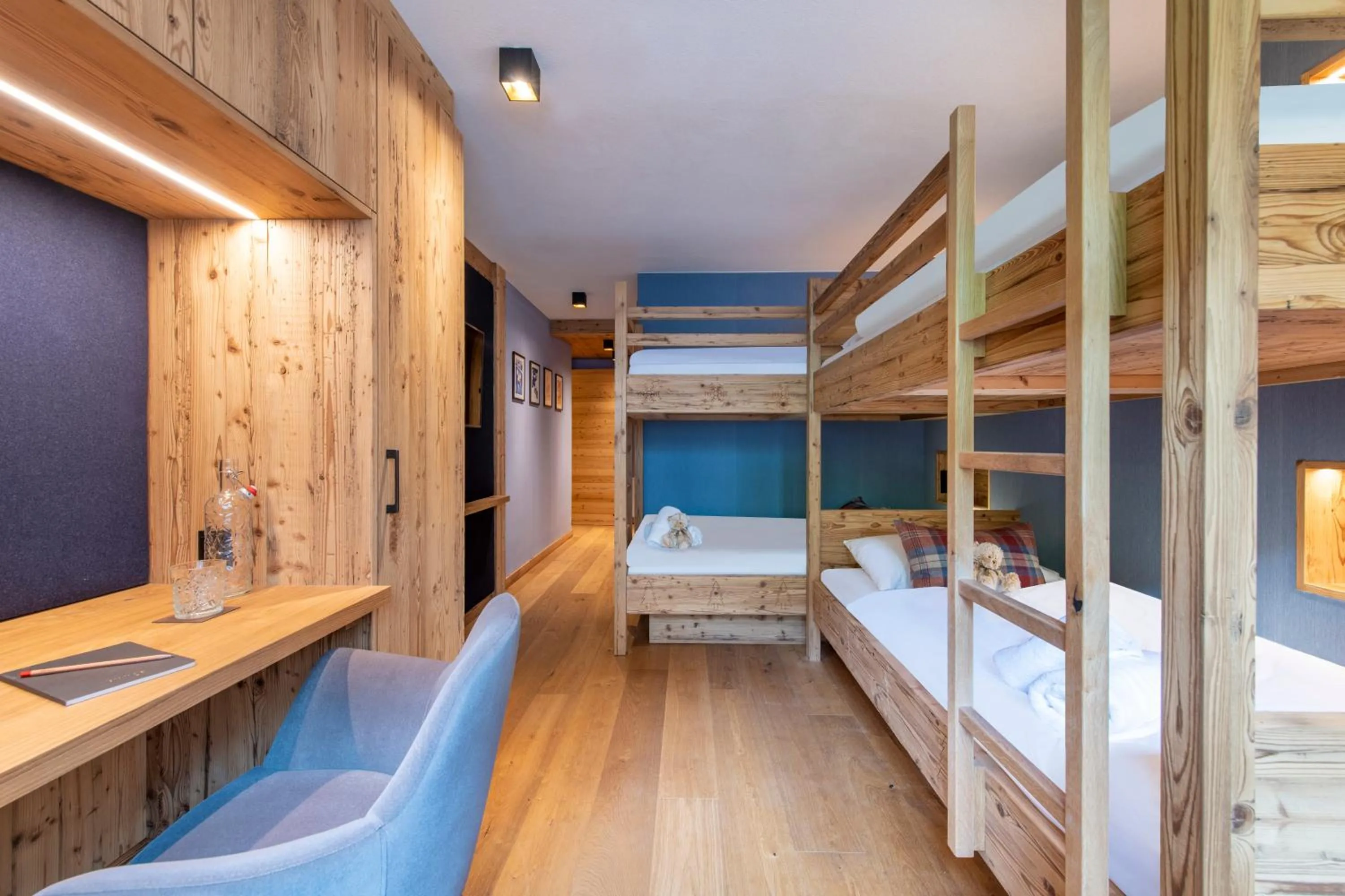 Bed in Brunnenhof Luxury Apartments