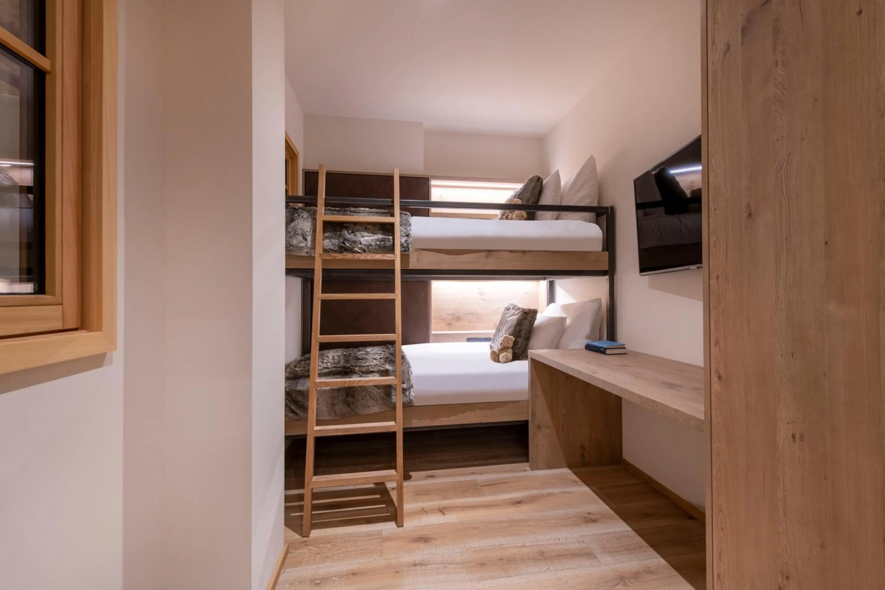 Bed in Brunnenhof Luxury Apartments