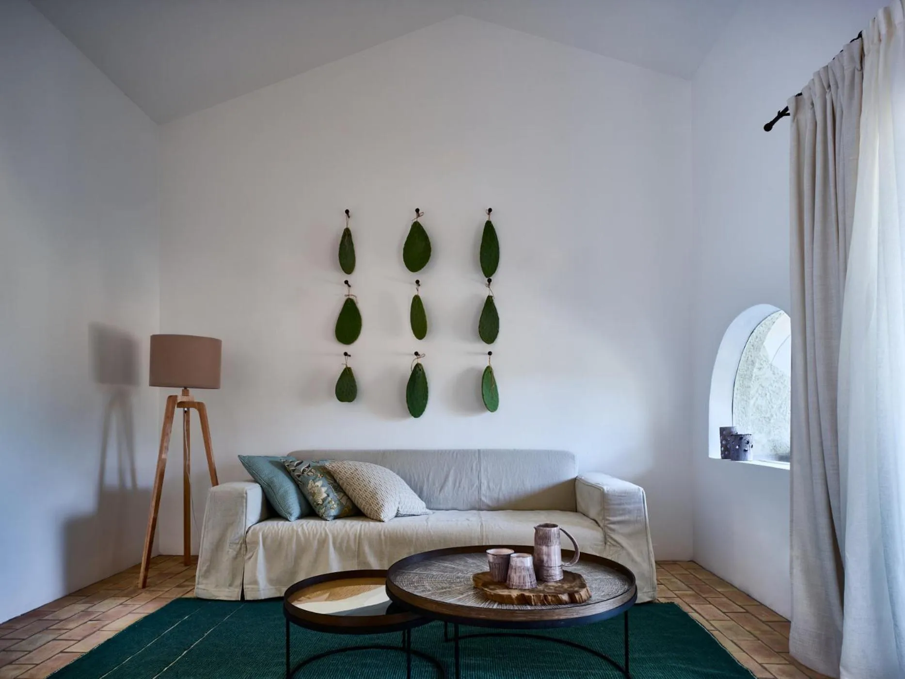 Living room, Bed in Cascioni Eco Retreat