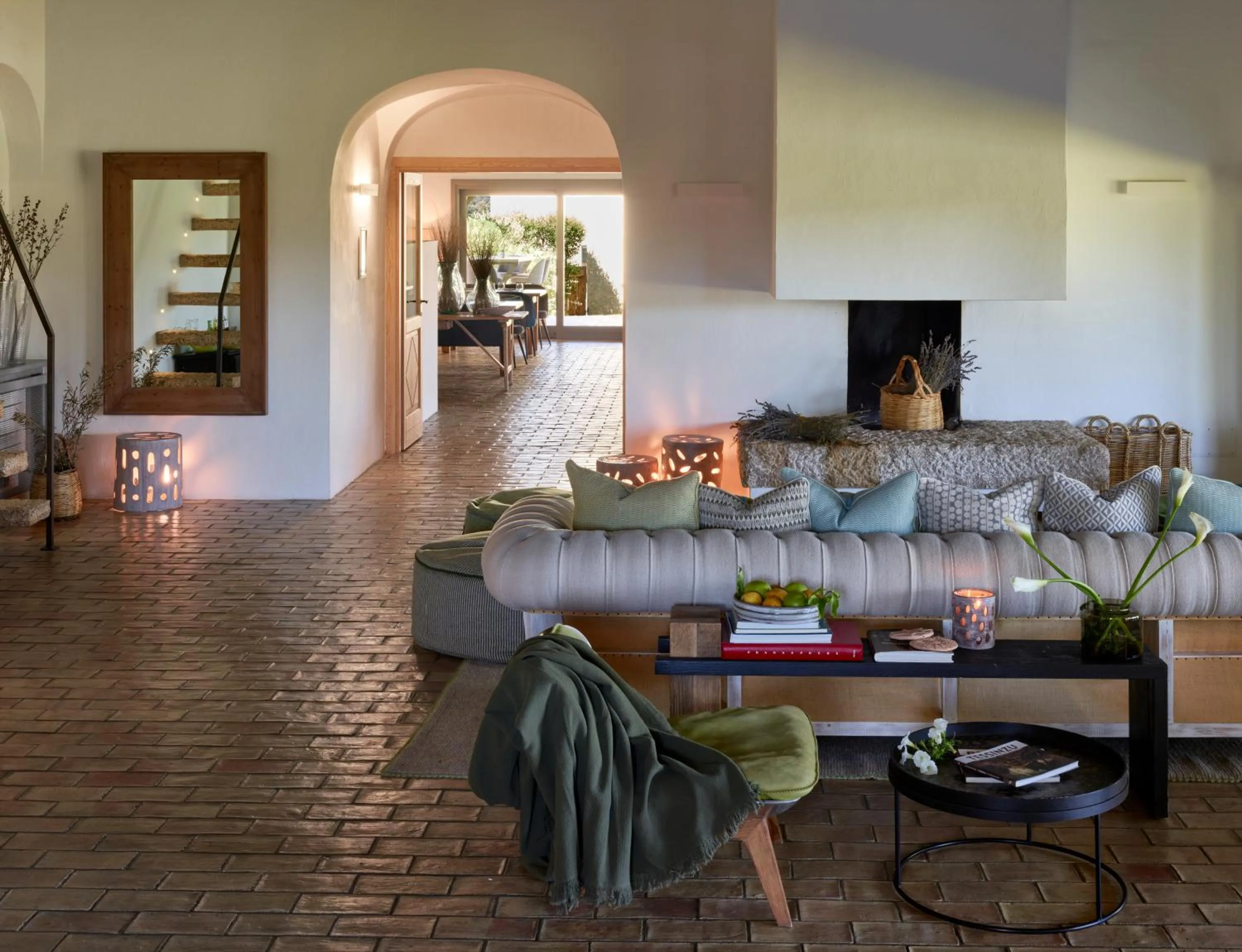 Lobby or reception in Cascioni Eco Retreat