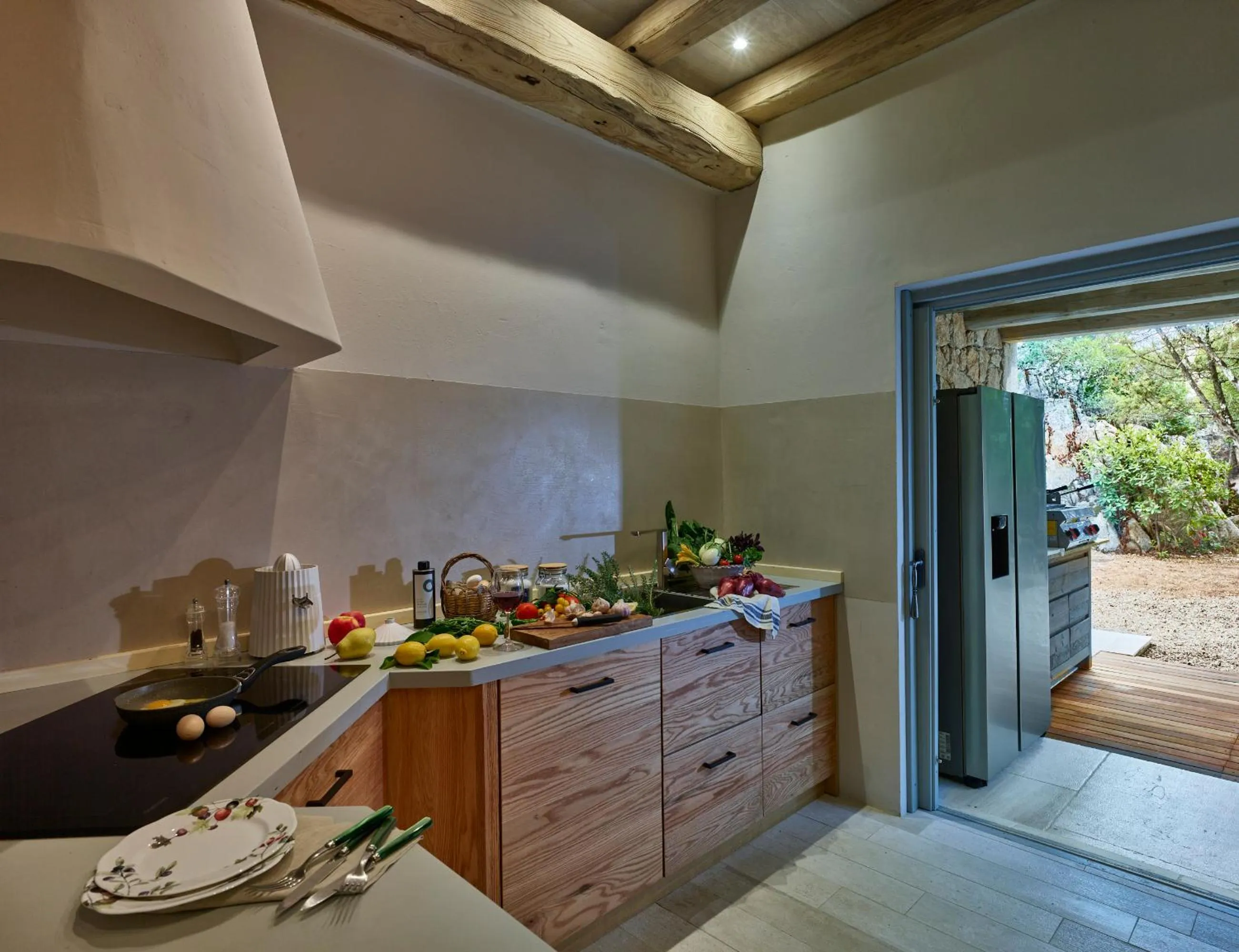 Kitchen or kitchenette in Cascioni Eco Retreat