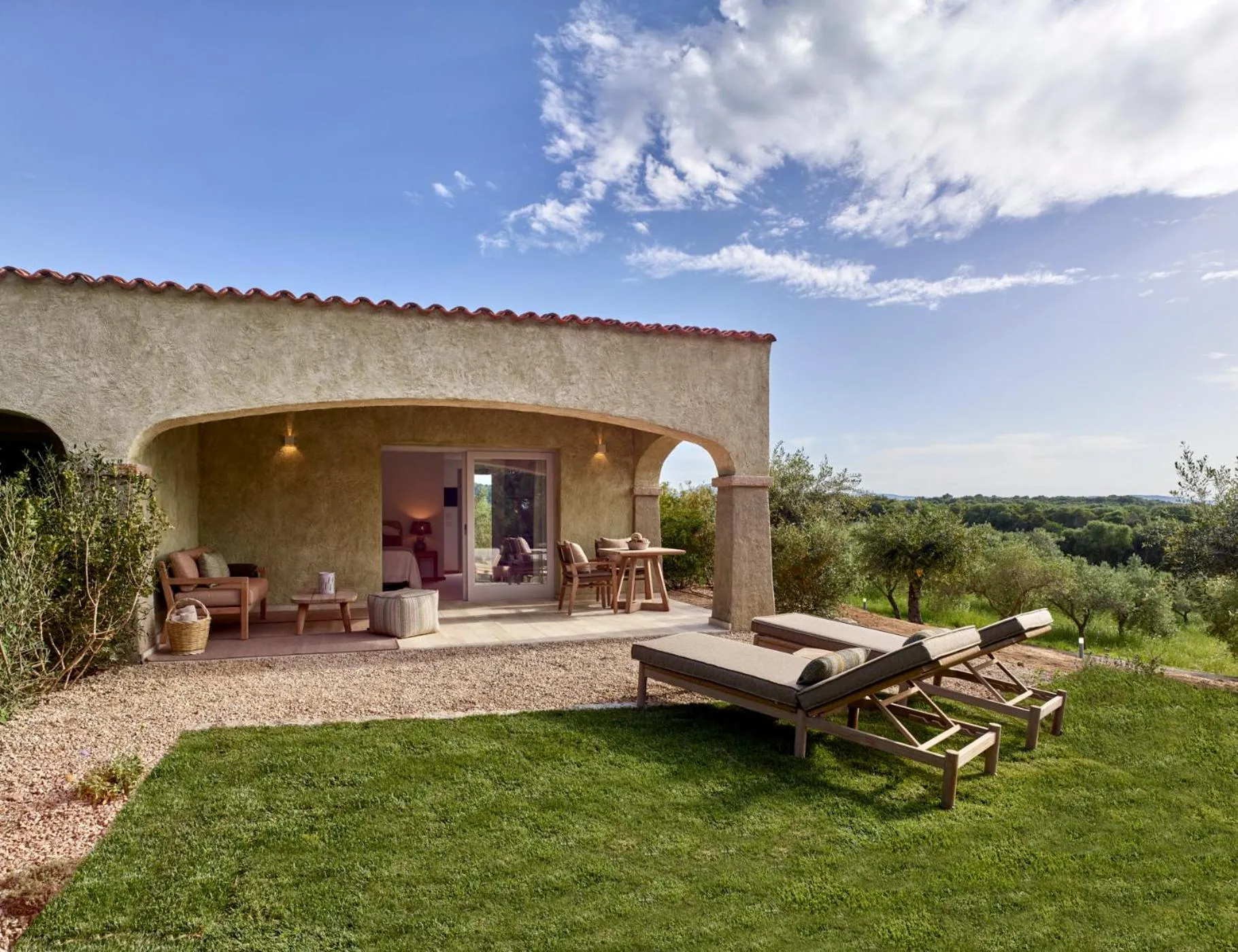 Patio in Cascioni Eco Retreat
