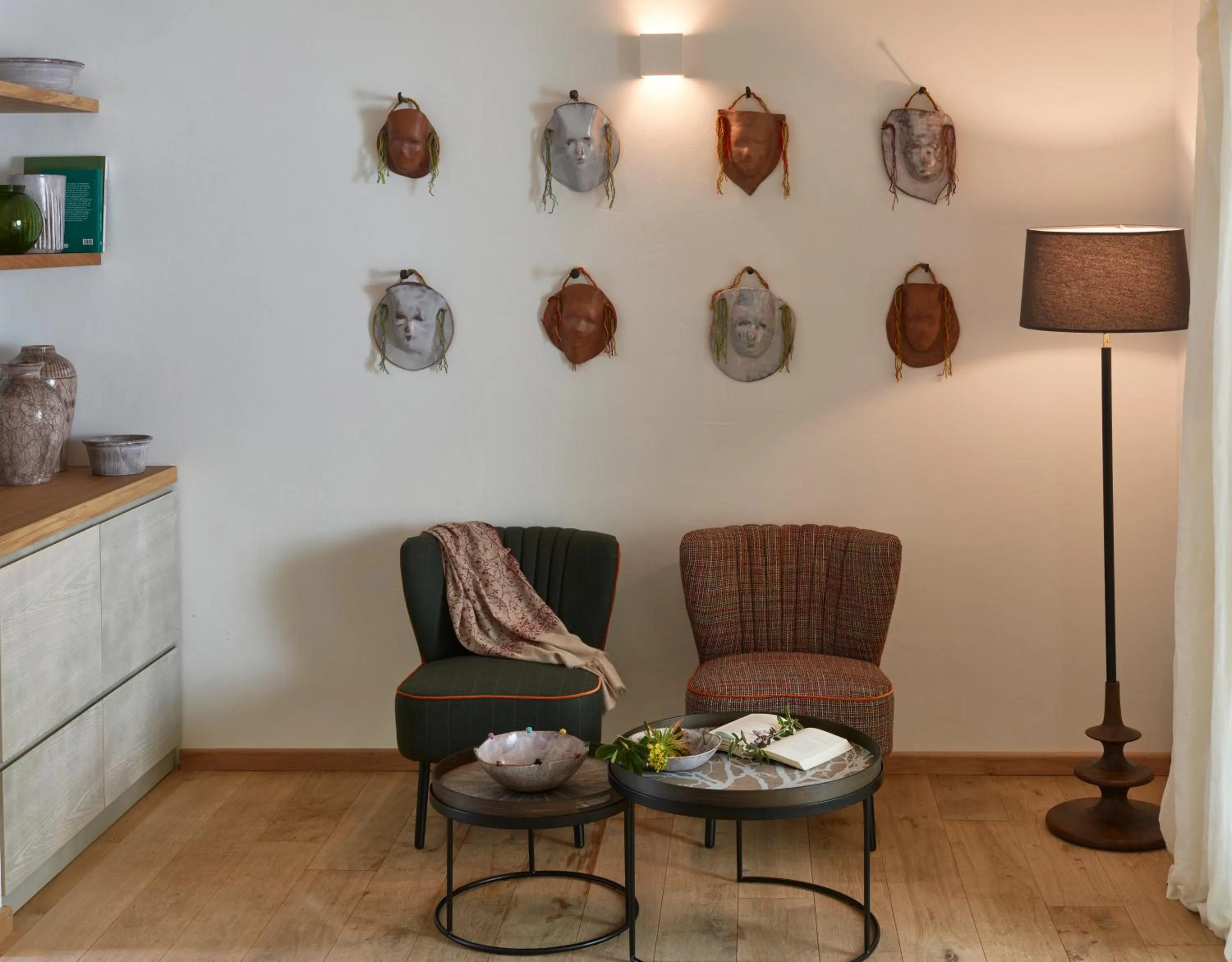 Seating area in Cascioni Eco Retreat