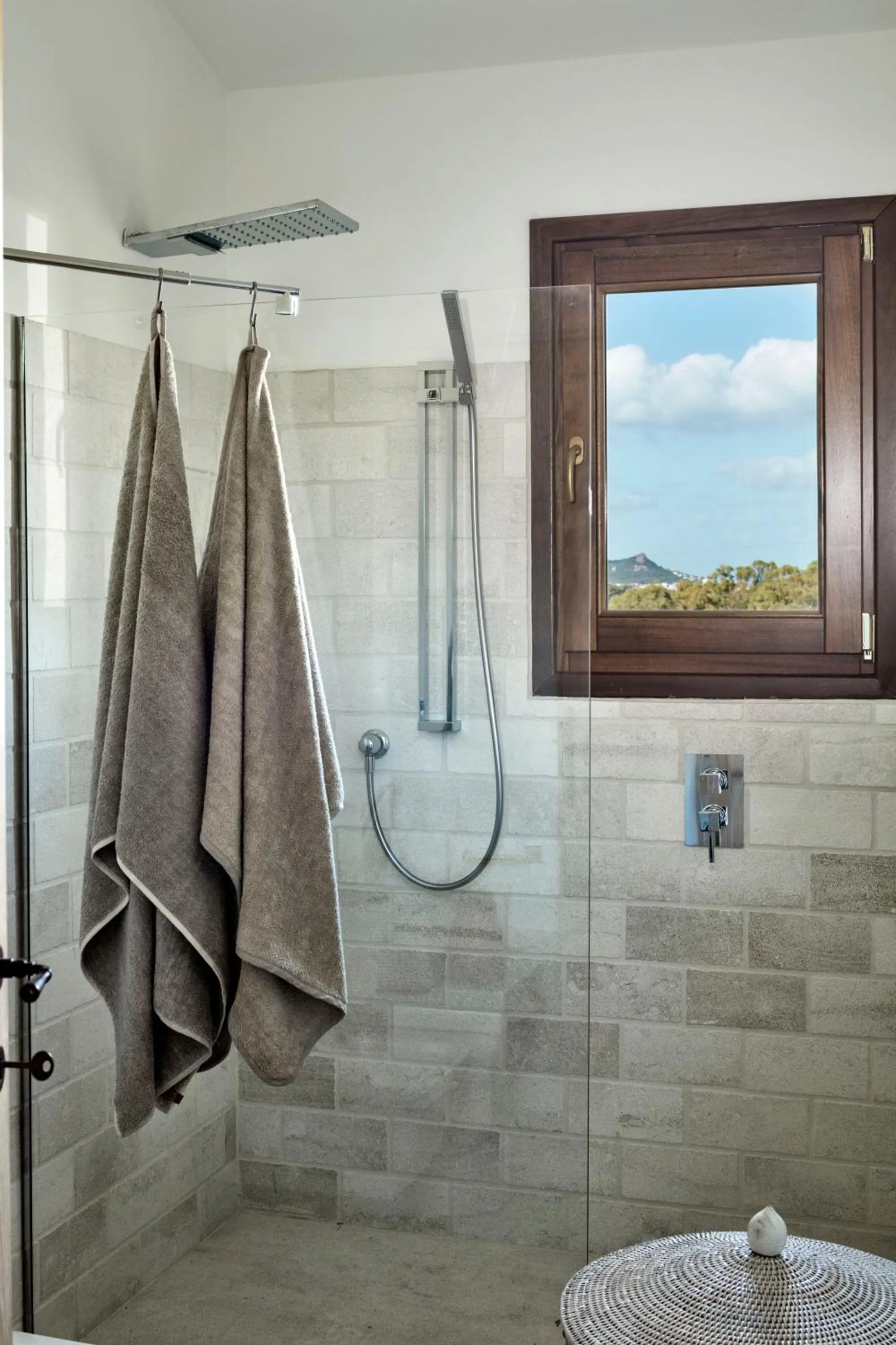 Shower in Cascioni Eco Retreat