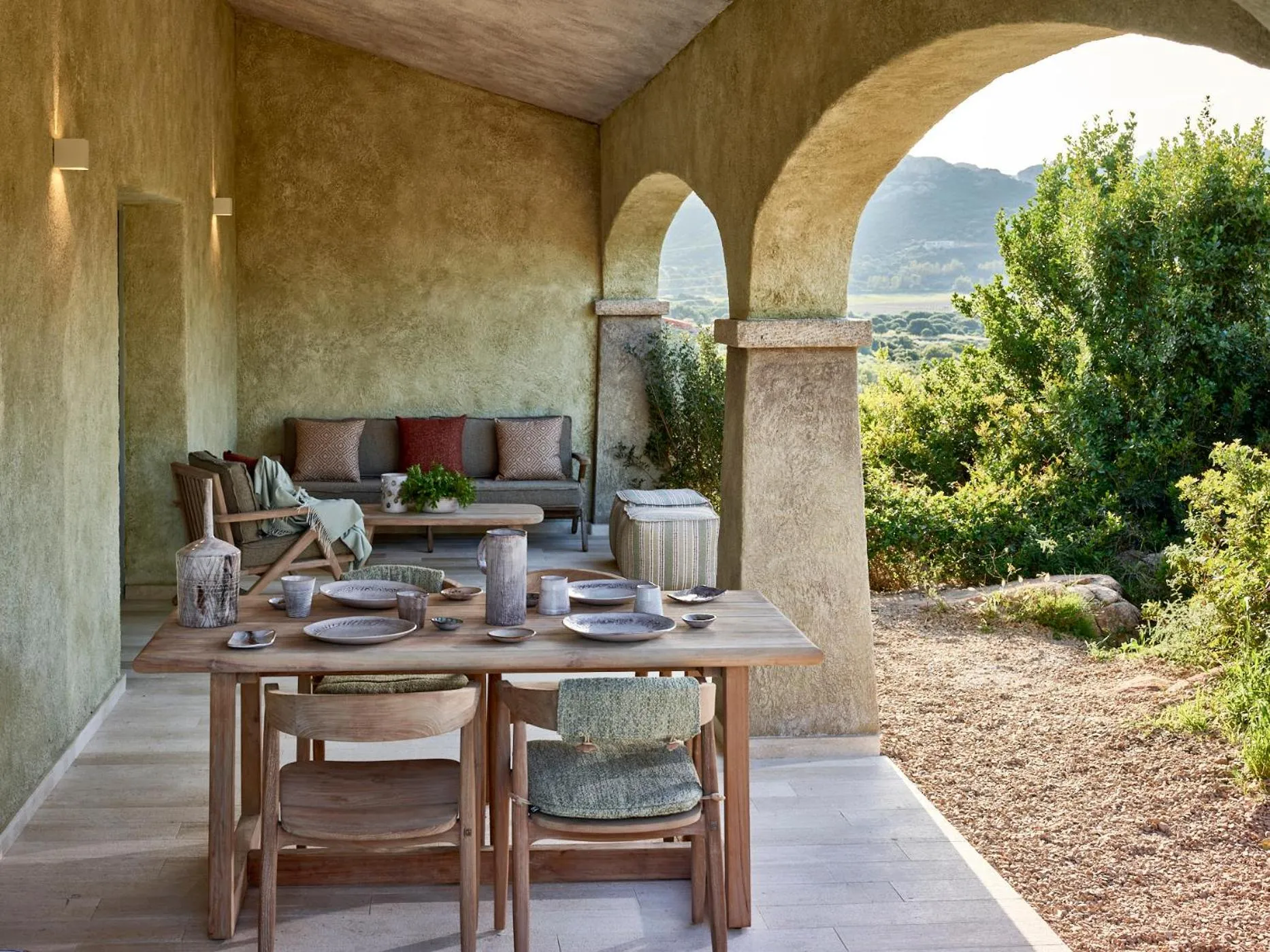 Patio in Cascioni Eco Retreat