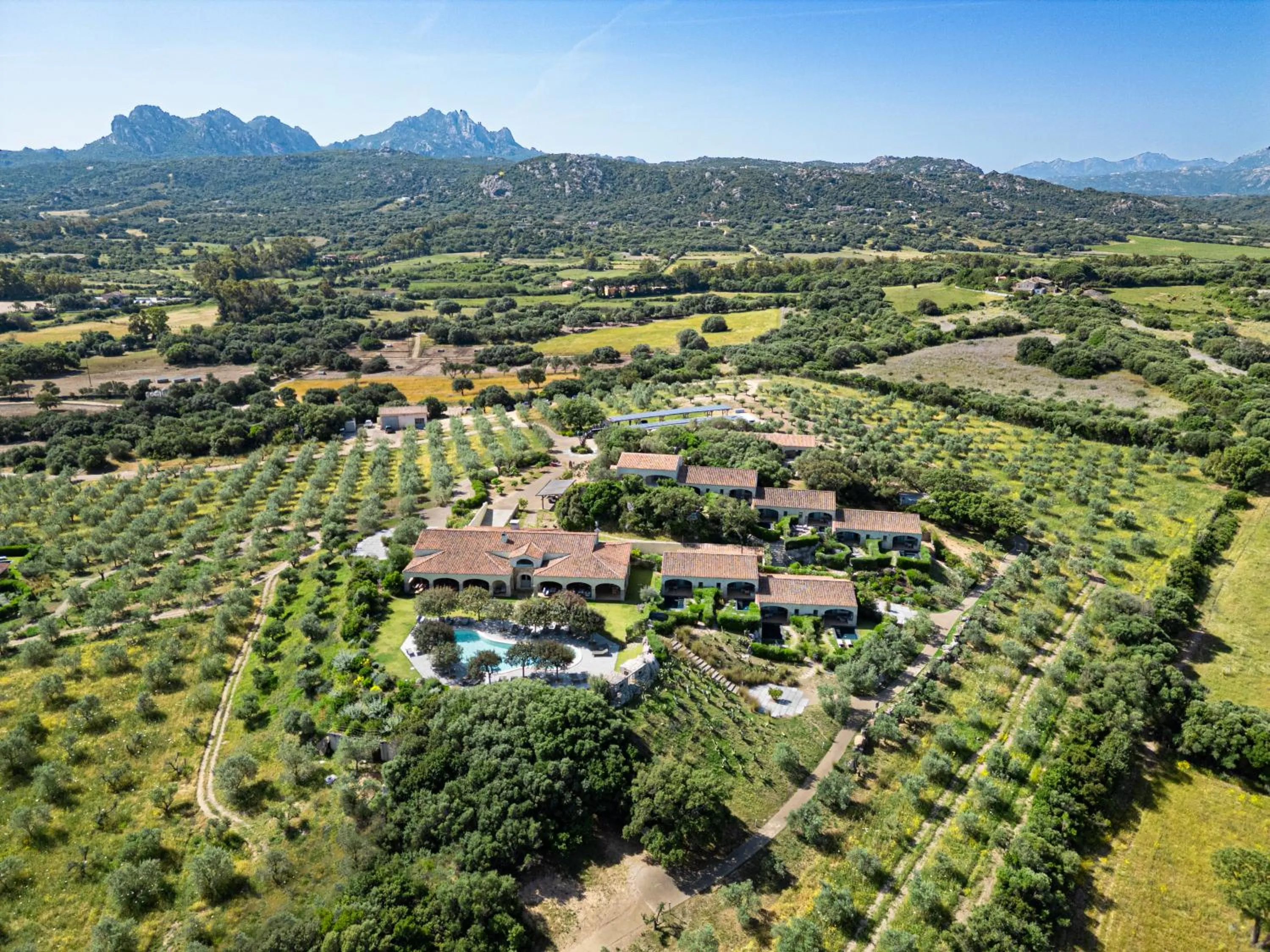 Bird's eye view in Cascioni Eco Retreat