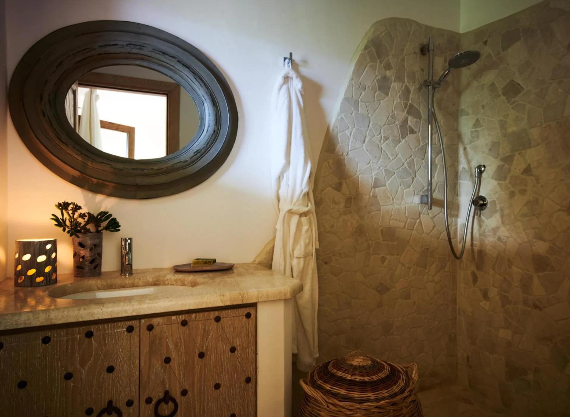 Bathroom in Cascioni Eco Retreat
