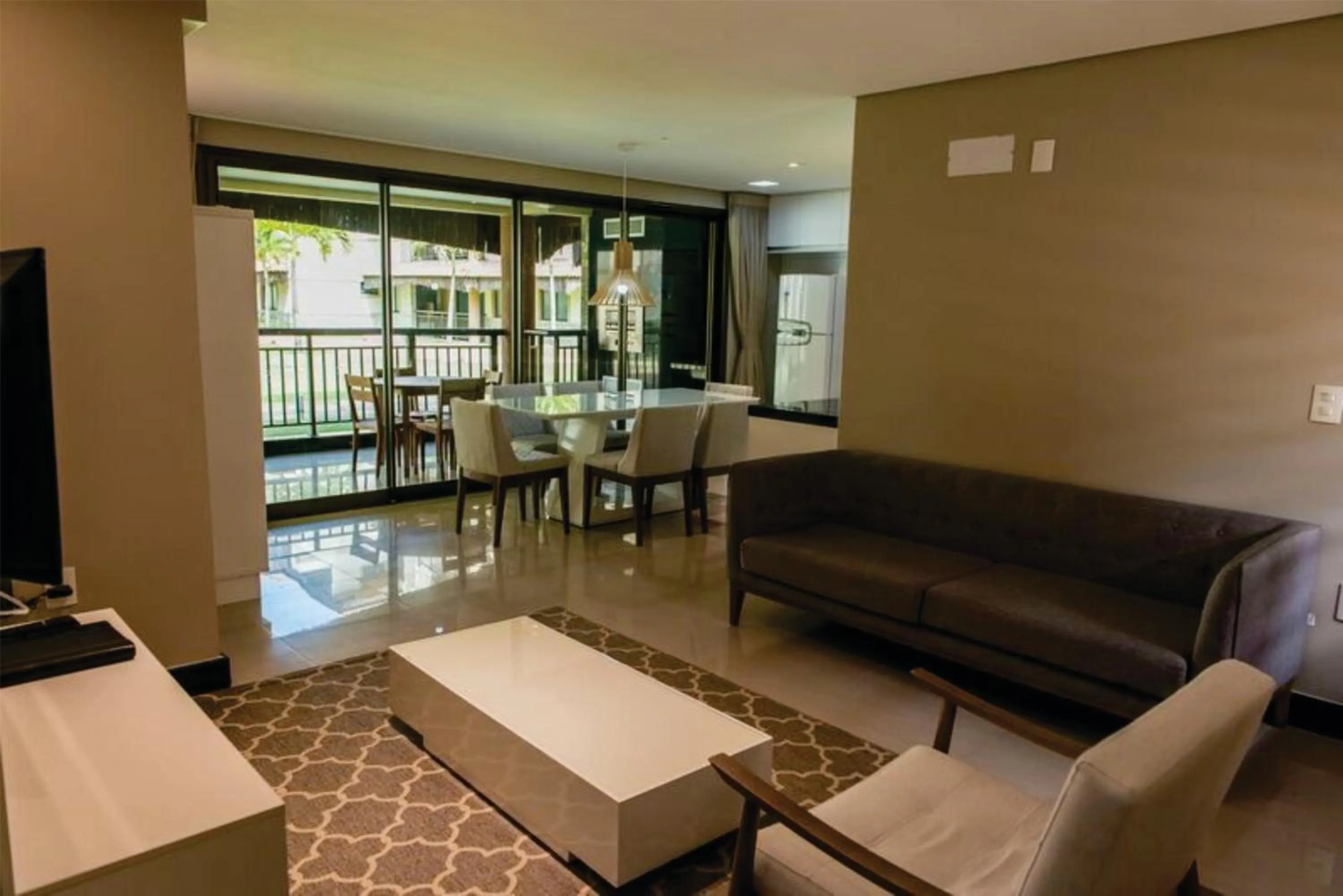 Living room in Manhattan Beach Riviera