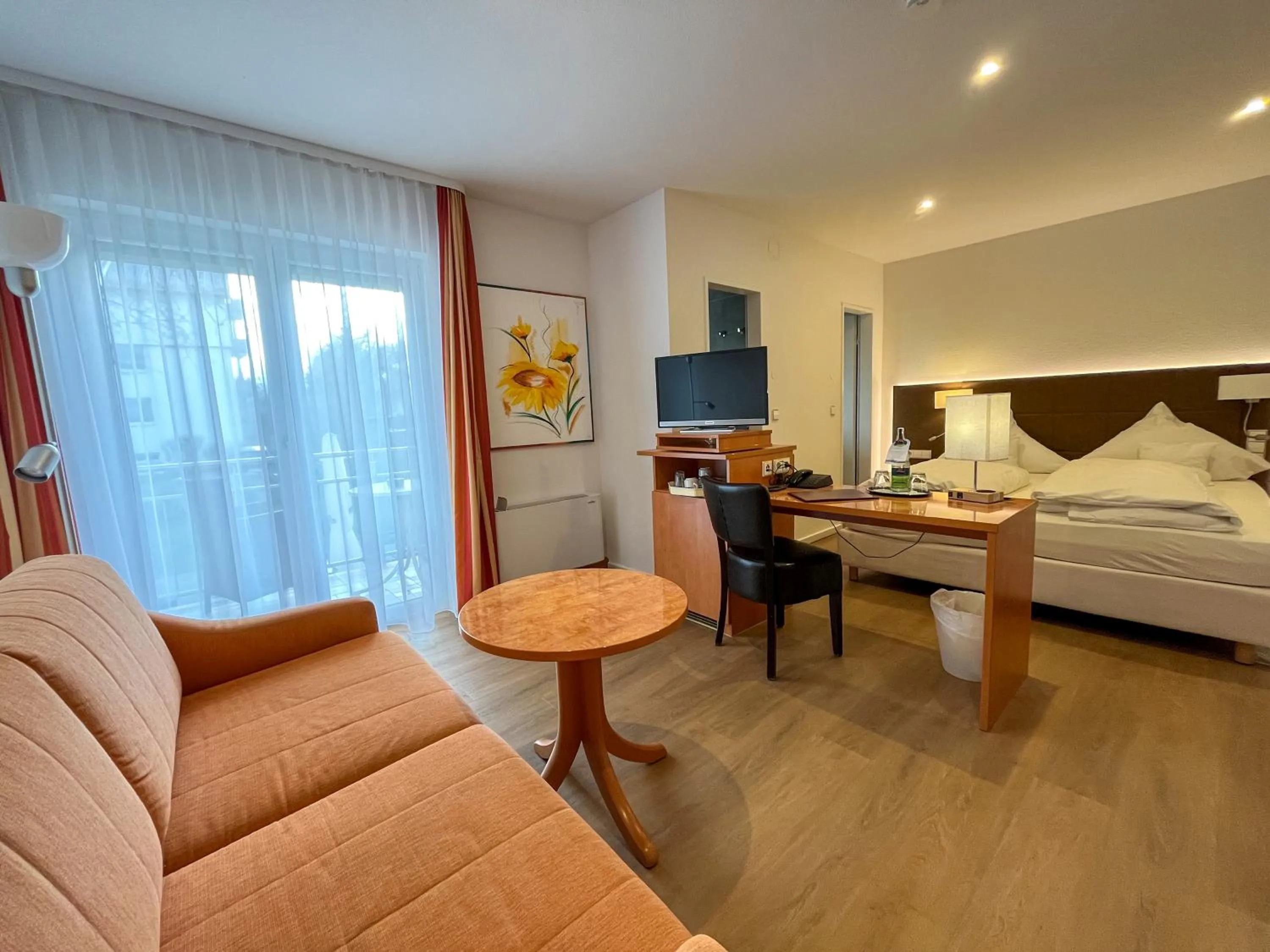 Photo of the whole room, Bed in Atrium Hotel Baden