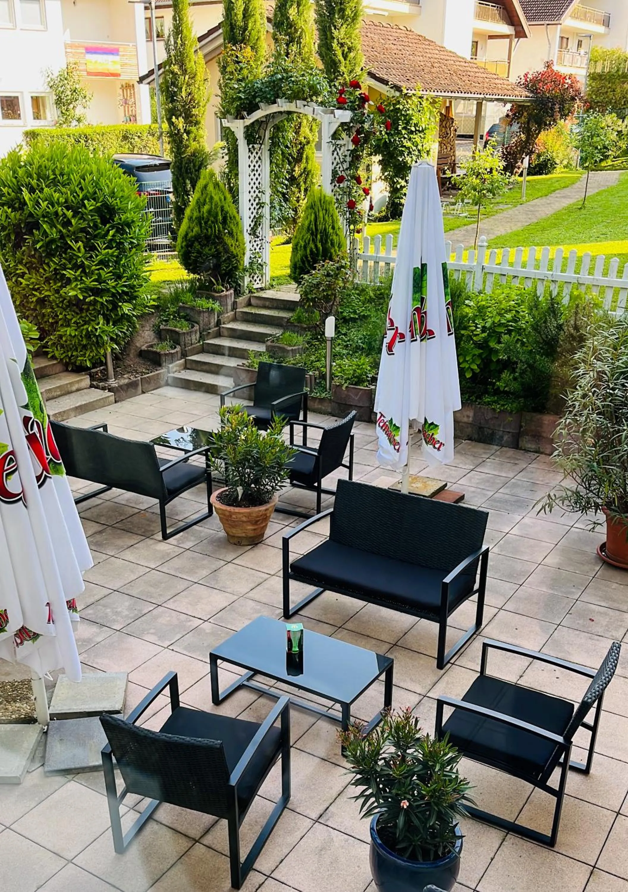 Garden view in Atrium Hotel Baden