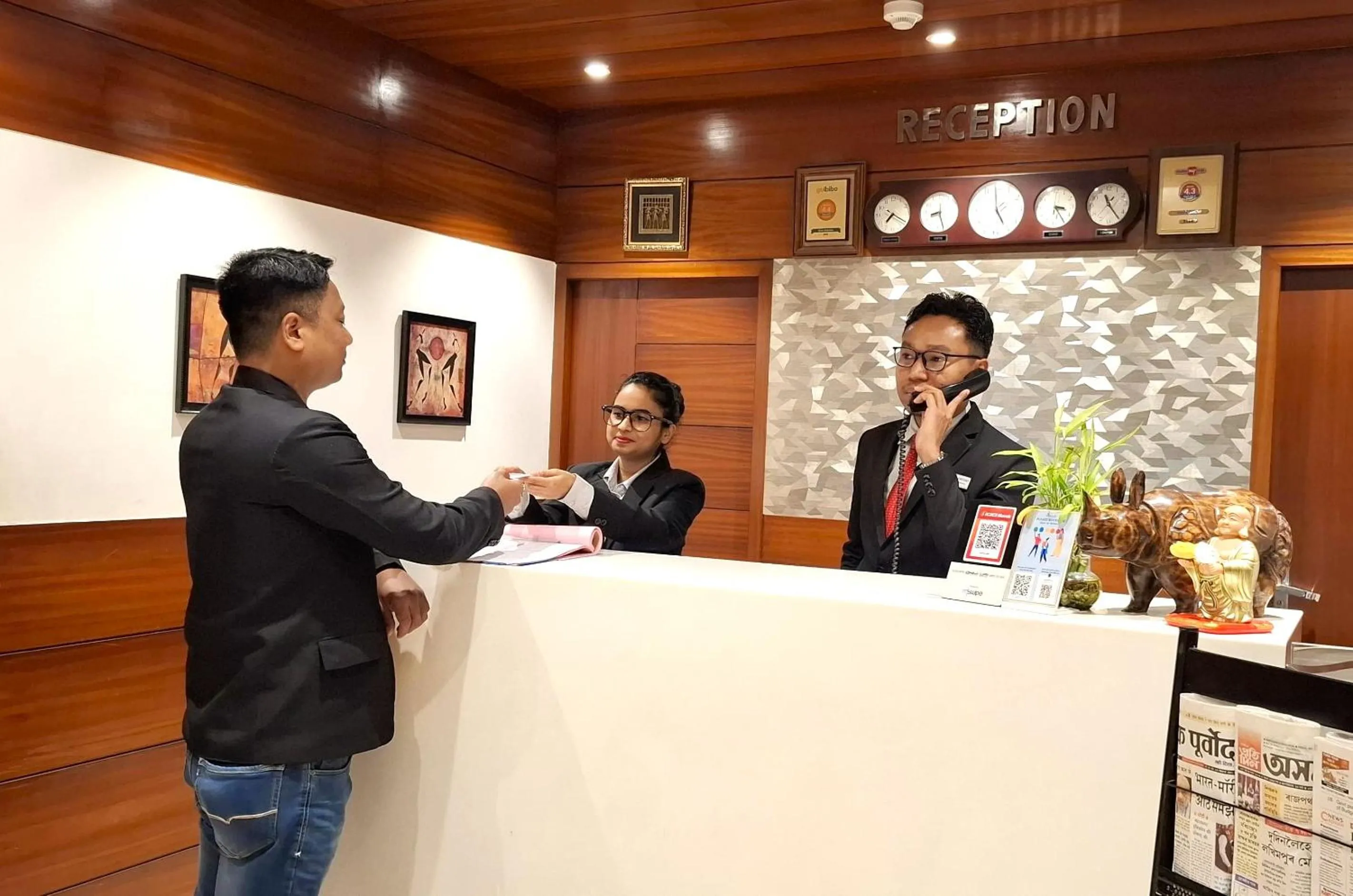 Staff in Hotel Ballerina