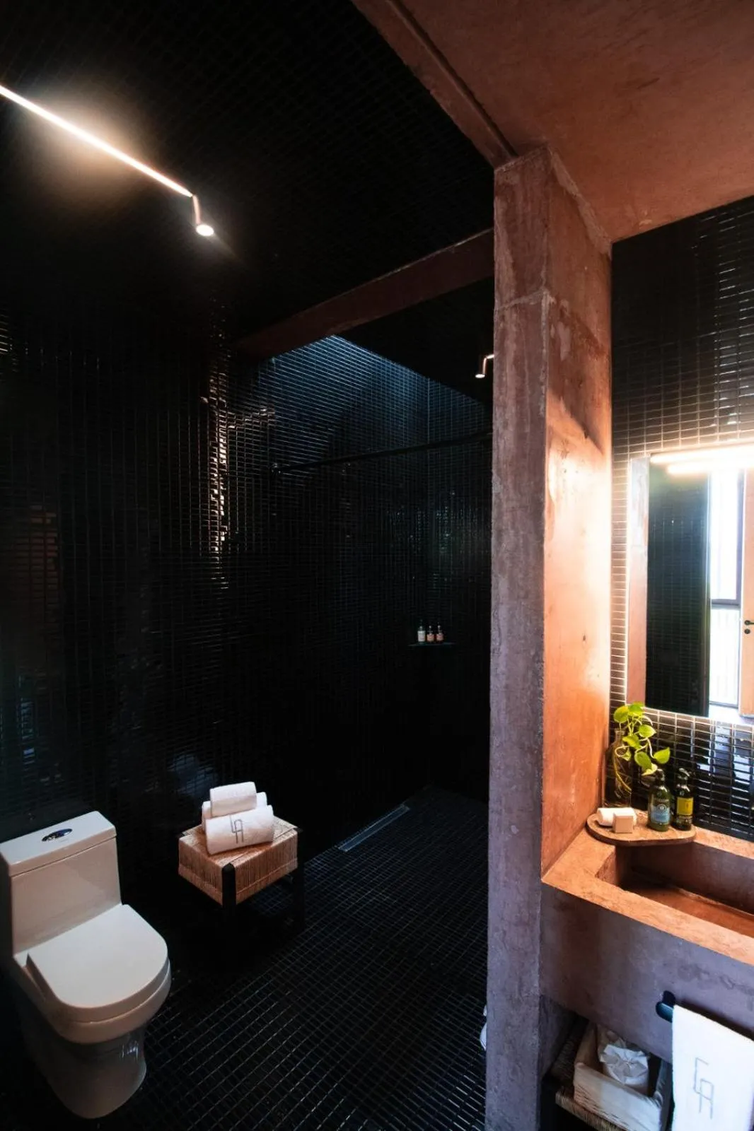 Shower in Casa de Agua