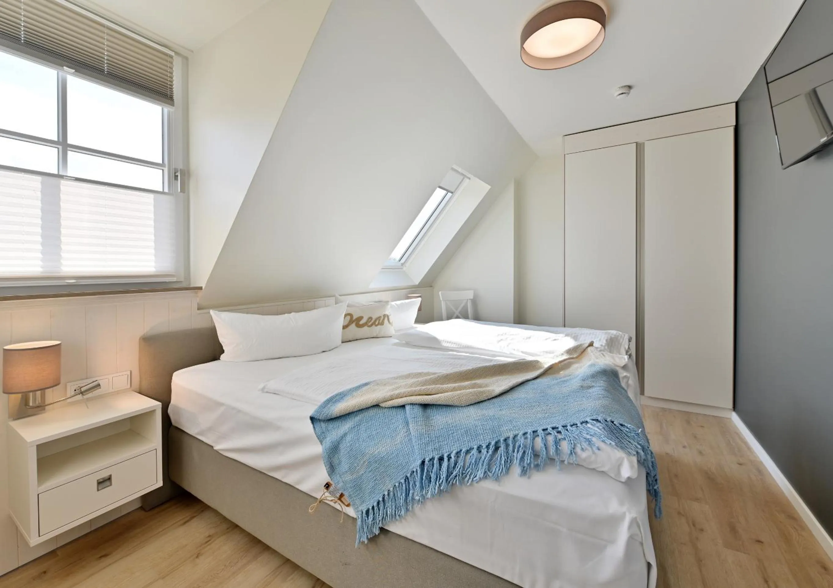 Bed in Hotel- & Ferienanlage Kapitäns-Häuser Breege