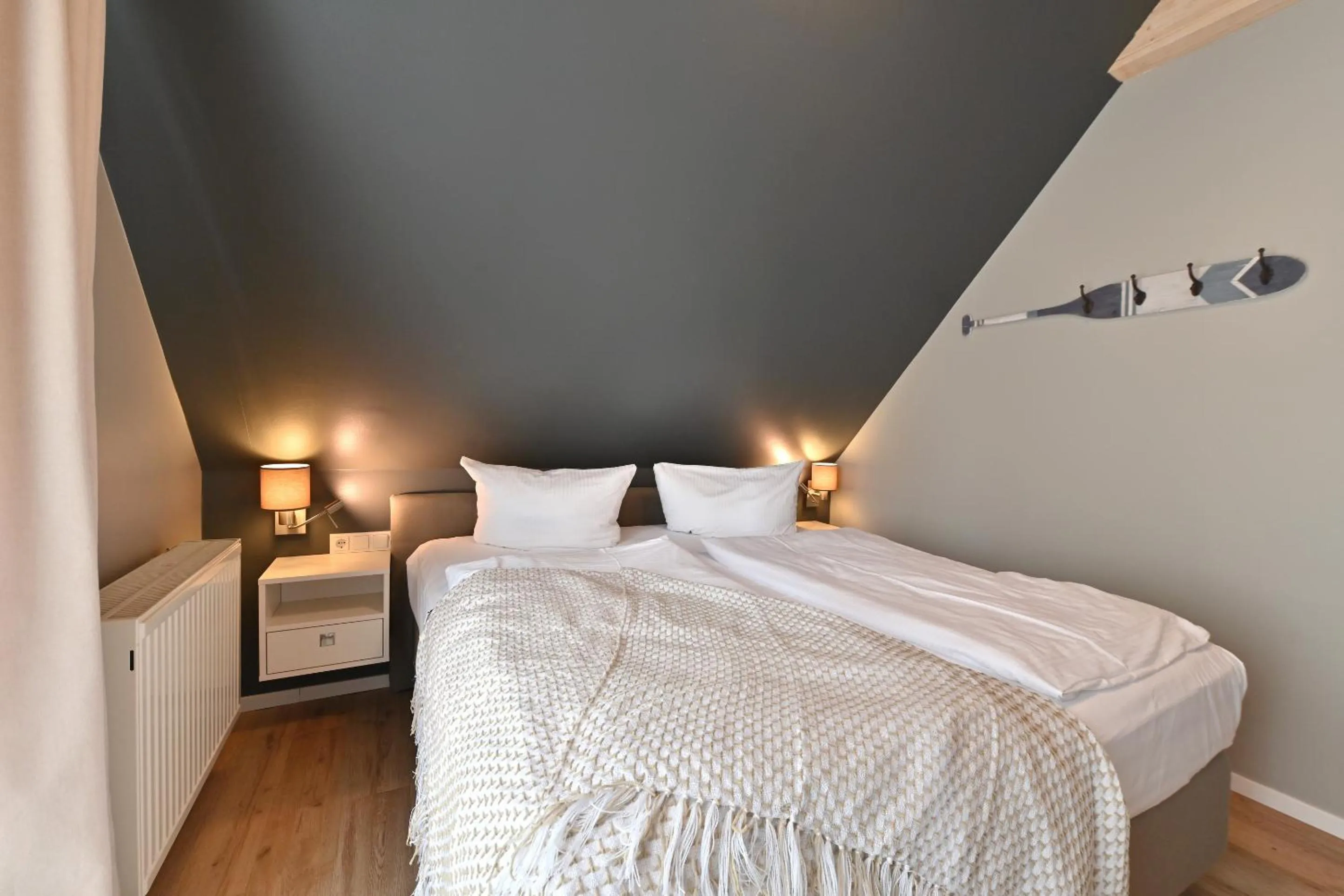 Bed in Hotel- & Ferienanlage Kapitäns-Häuser Breege