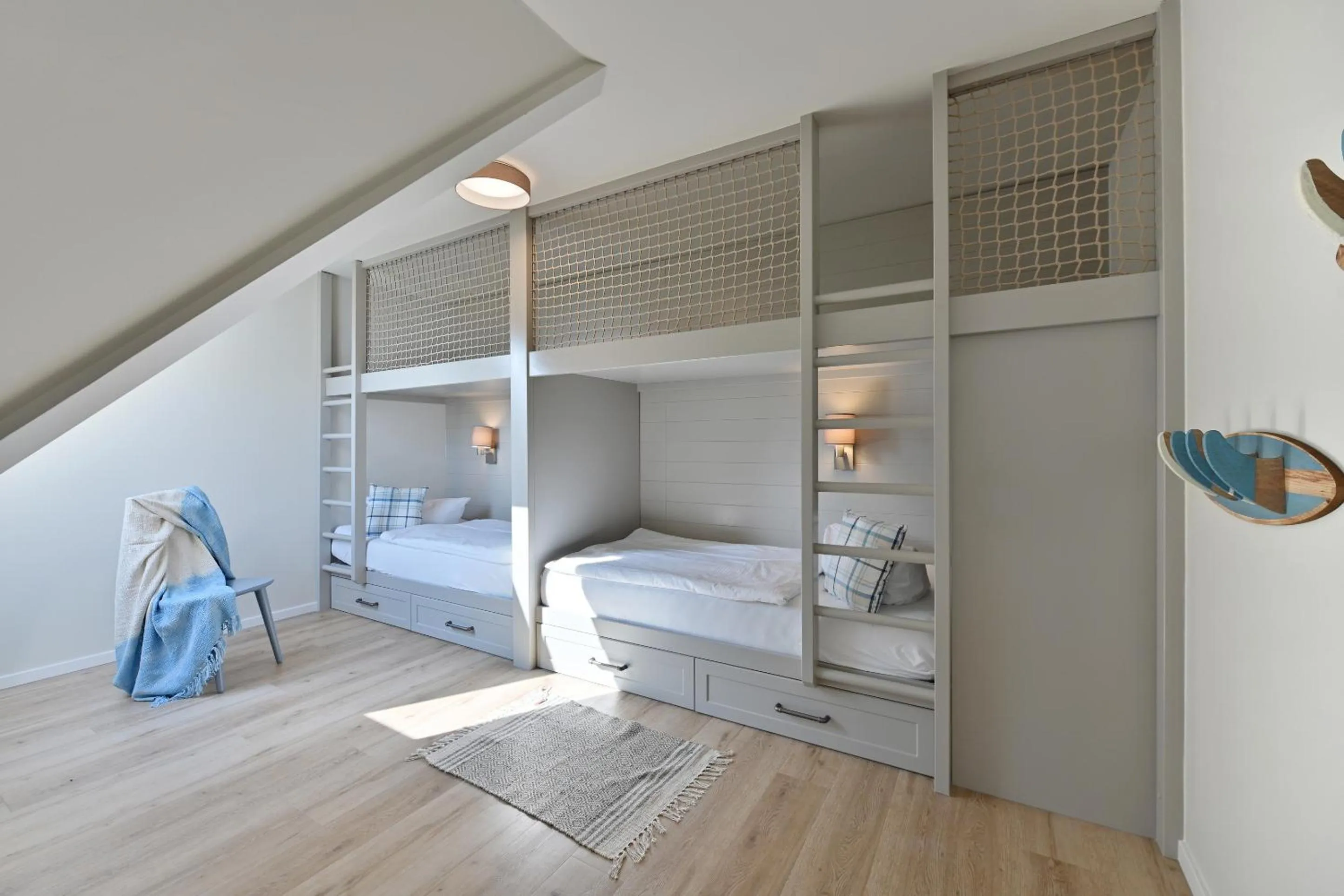 Bed in Hotel- & Ferienanlage Kapitäns-Häuser Breege