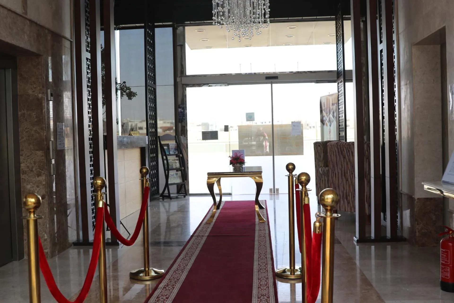Lobby or reception in فندق درة الرؤية